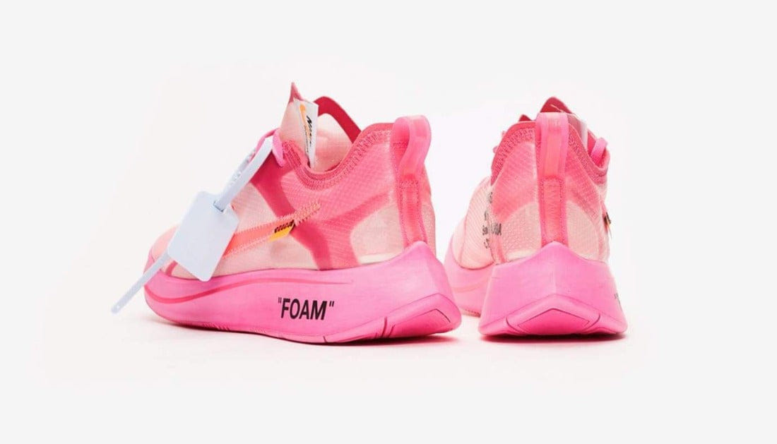 Nike Zoom Fly x Off - White Tulip Pink (Size UK4.5/US5)