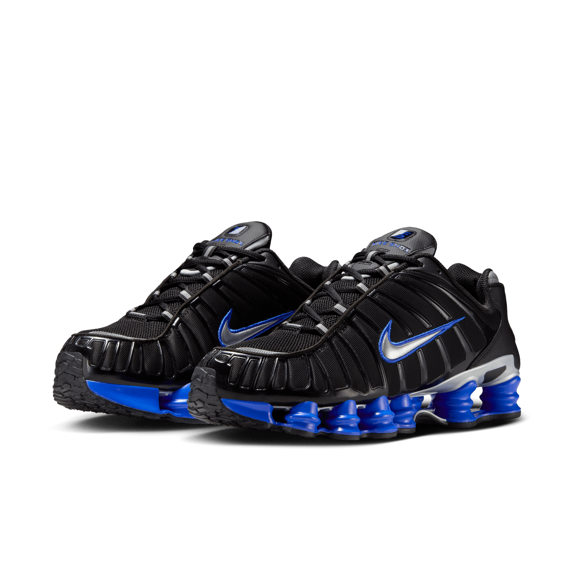 Nike SHOX TL - BLACK / METALLIC SILVER / RACER BLUE