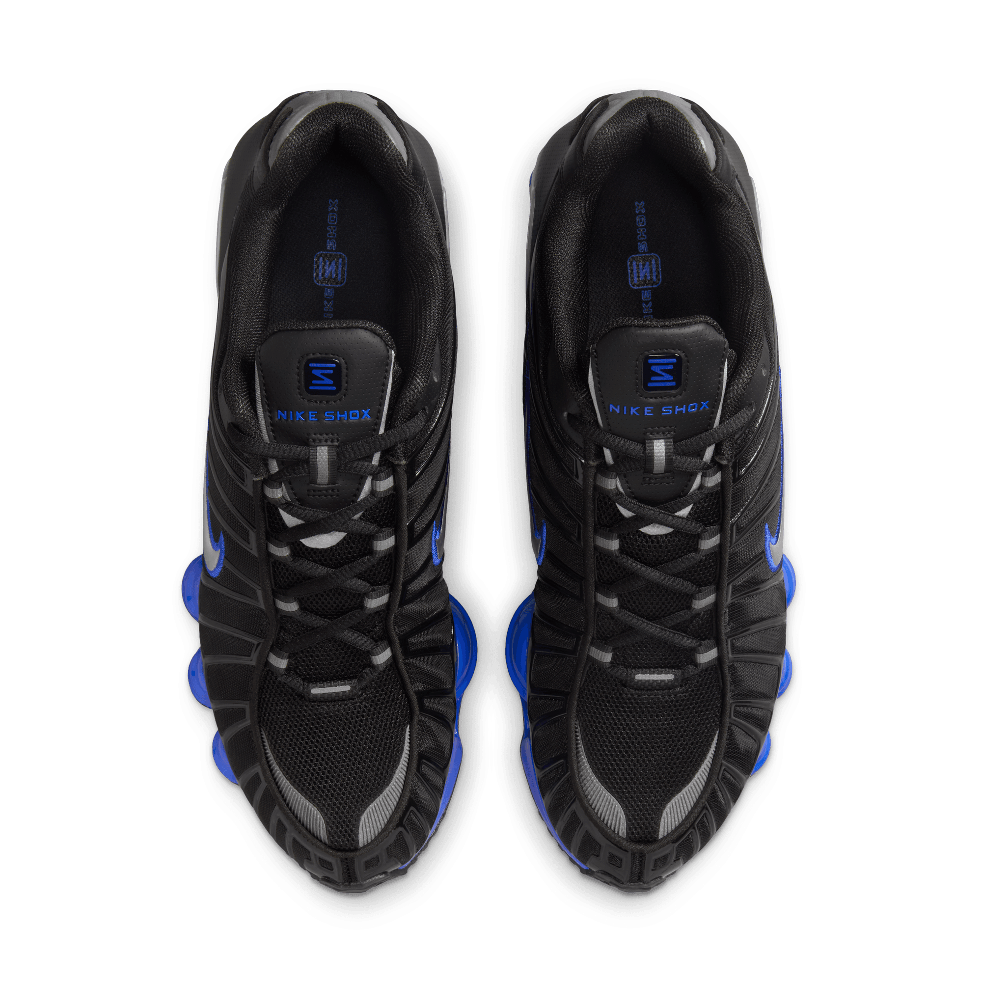 Nike SHOX TL - BLACK / METALLIC SILVER / RACER BLUE