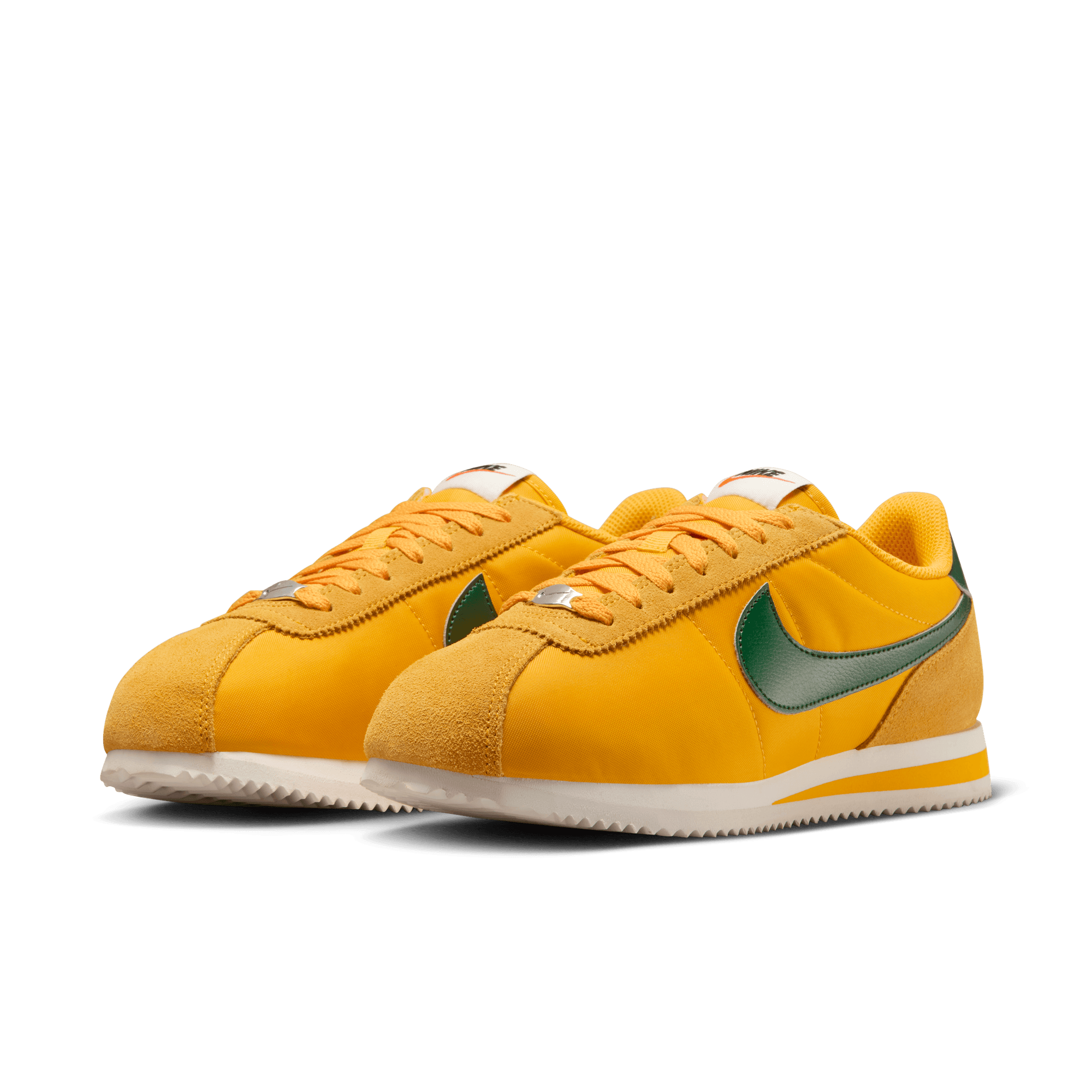 Nike WMNS CORTEZ TXT - YELLOW OCHRE / GORGE GREEN