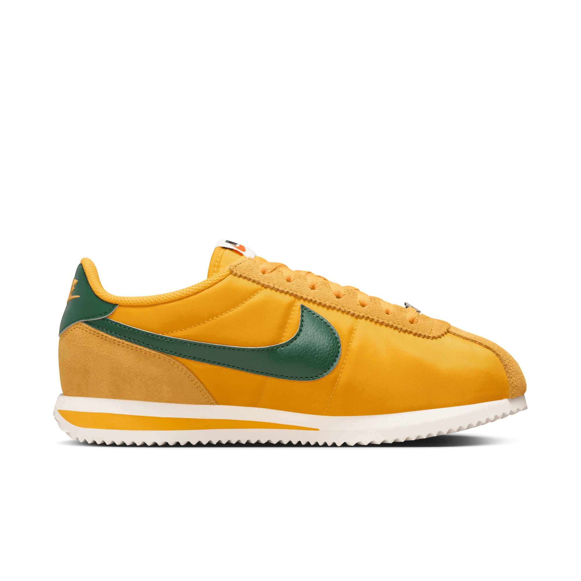 Nike WMNS CORTEZ TXT - YELLOW OCHRE / GORGE GREEN