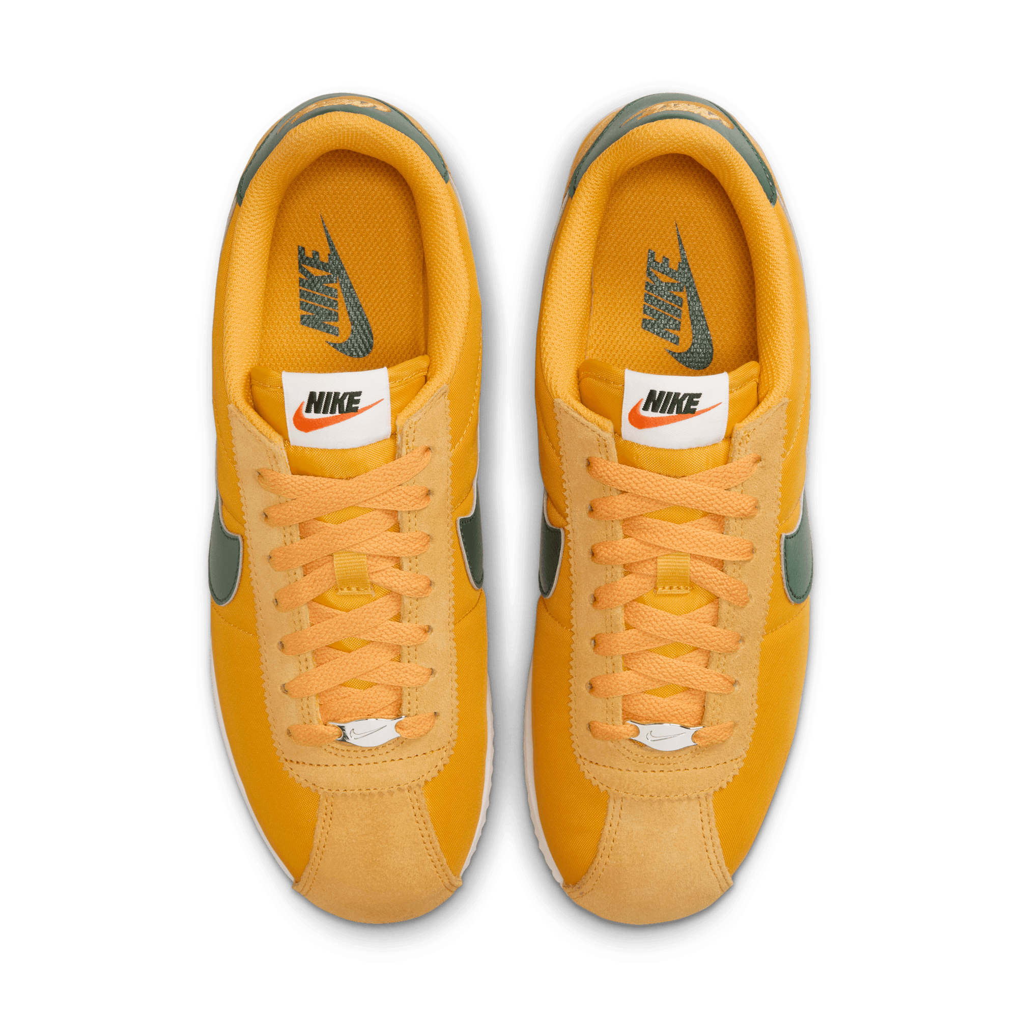 Nike WMNS CORTEZ TXT - YELLOW OCHRE / GORGE GREEN
