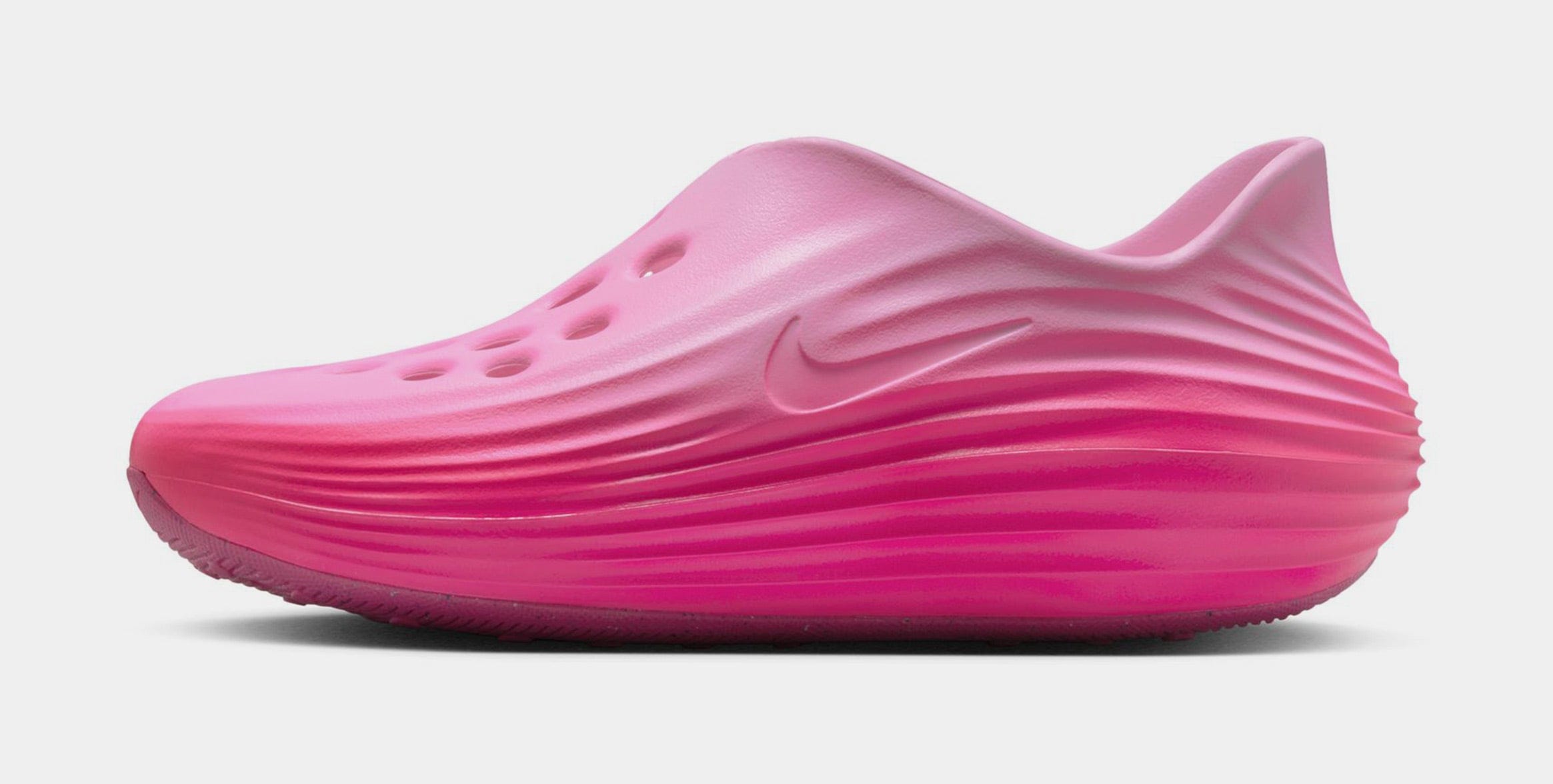 Nike ReactX Rejuven8 Grade School Sandals (Pinksicle/Pink Foam/Metallic Silver)