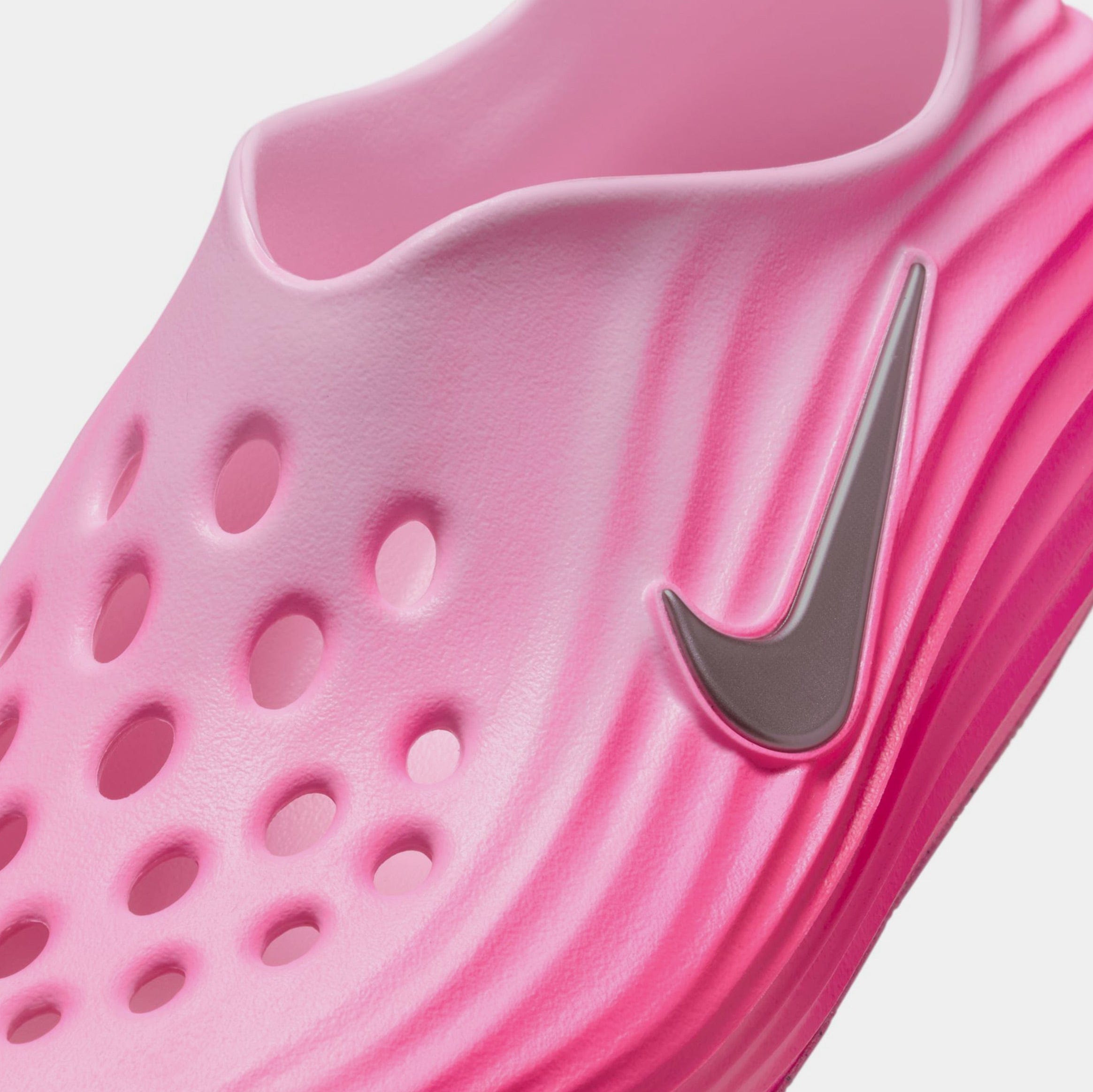 Nike ReactX Rejuven8 Grade School Sandals (Pinksicle/Pink Foam/Metallic Silver)