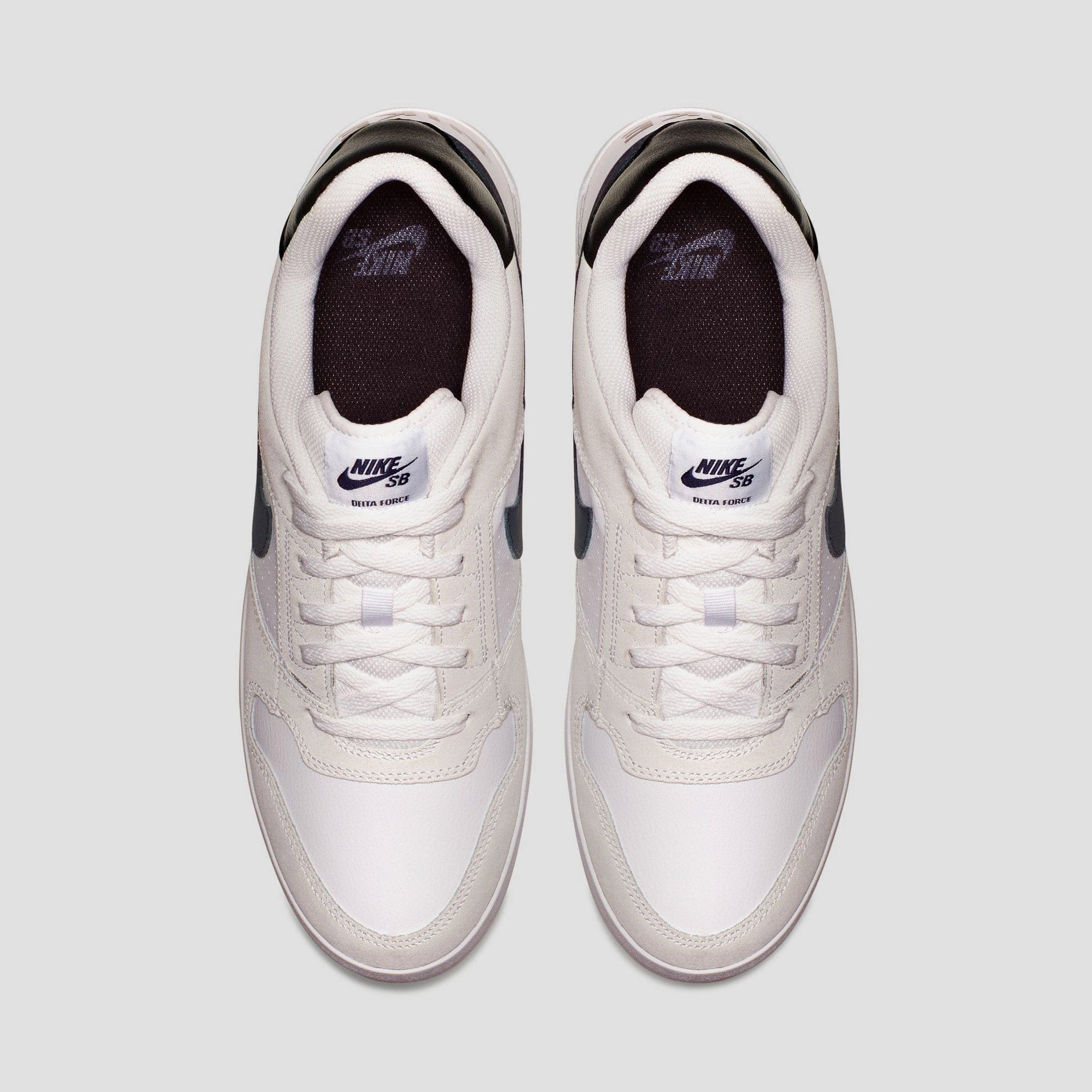 Nike SB Delta Force Vulc Skate Shoes White / Thunder Blue / Black