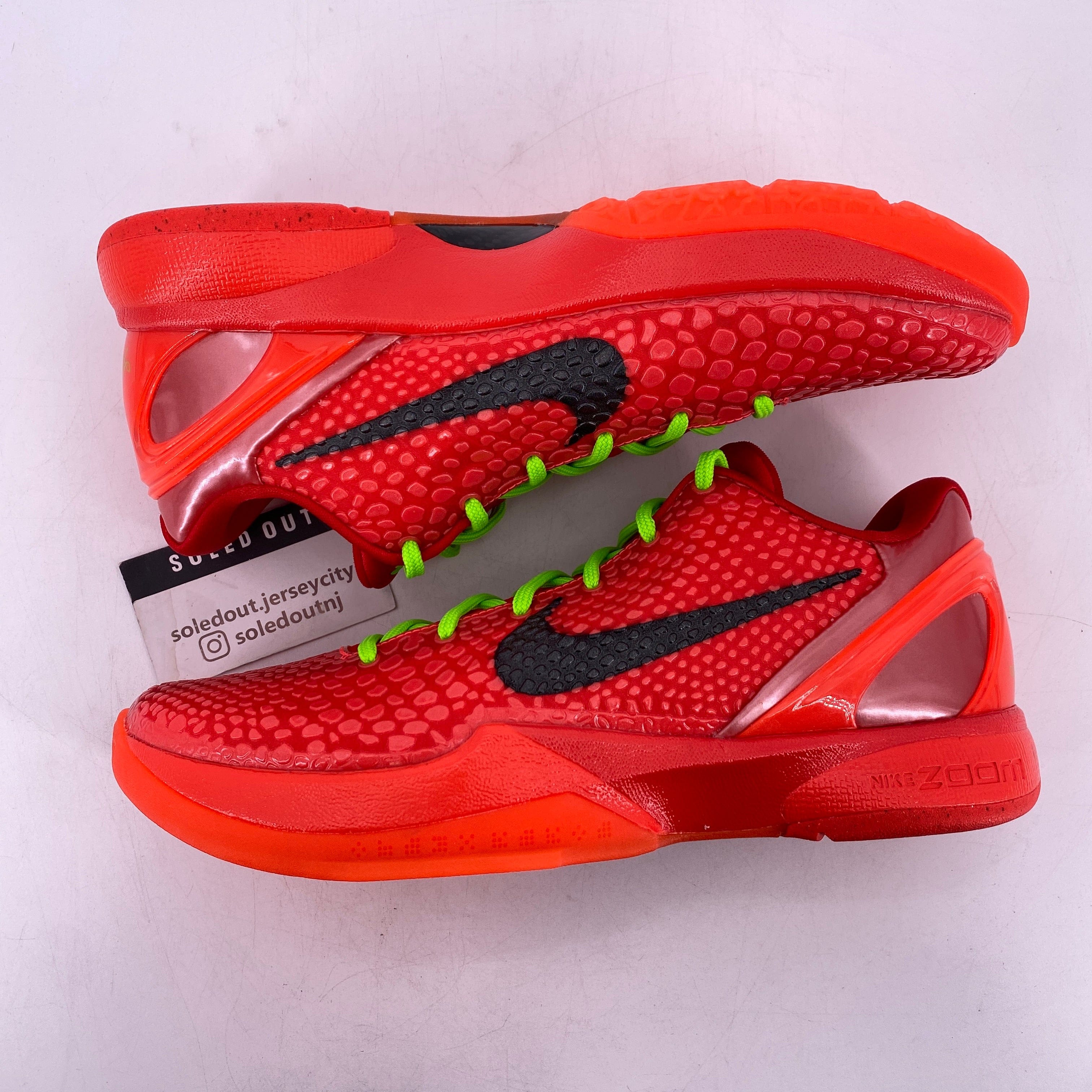 Nike Kobe 6 Protro Reverse Grinch 2023 New Size 9.5