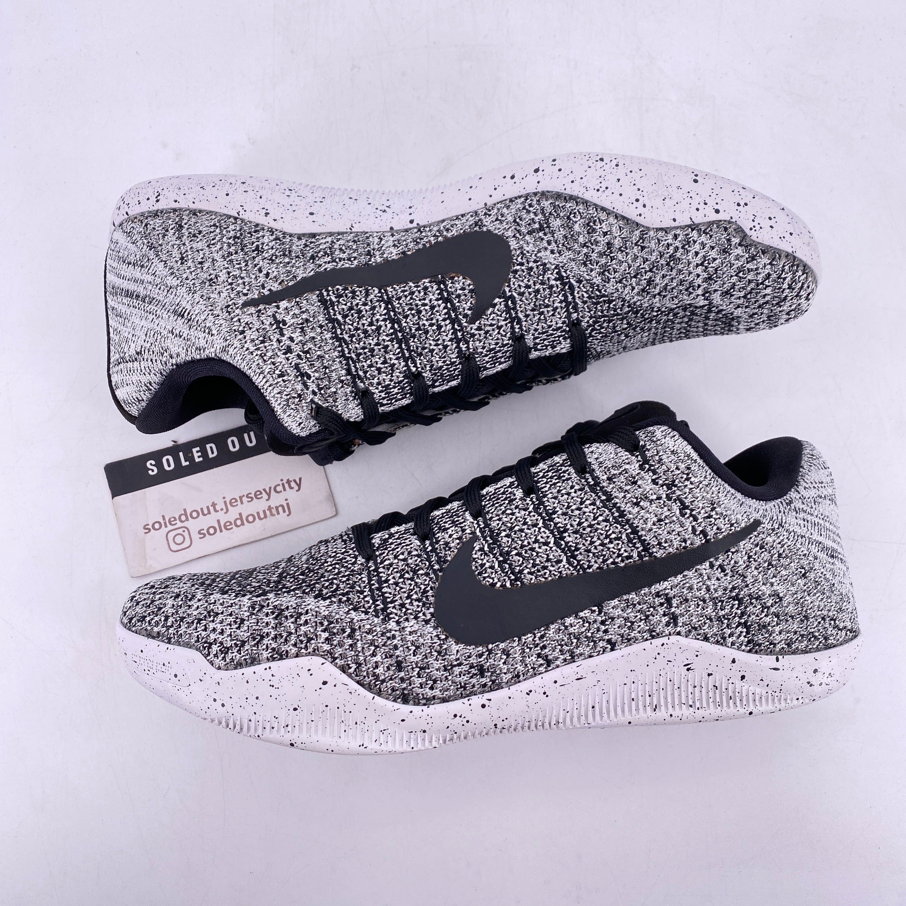 Nike Kobe 11 Elite Low Oreo 2016 New Size 7.5
