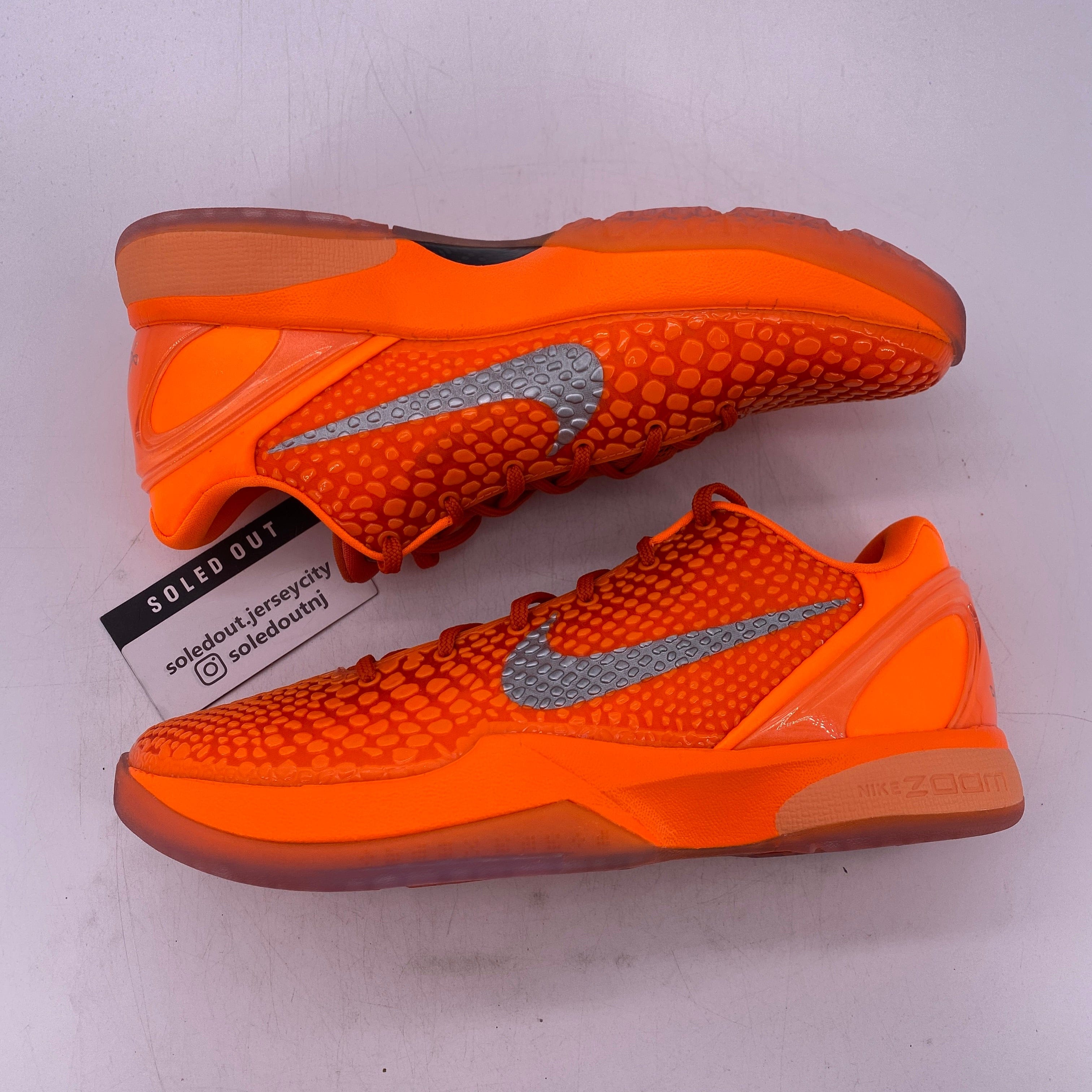 Nike Kobe 6 Protro Total Orange 2025 New Size 9