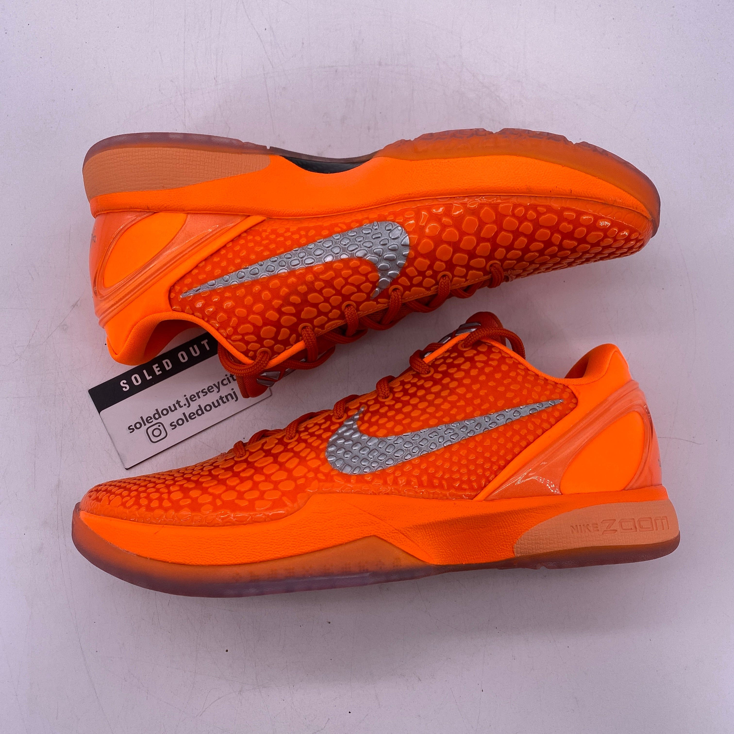 Nike Kobe 6 Protro Total Orange 2025 New Size 9.5