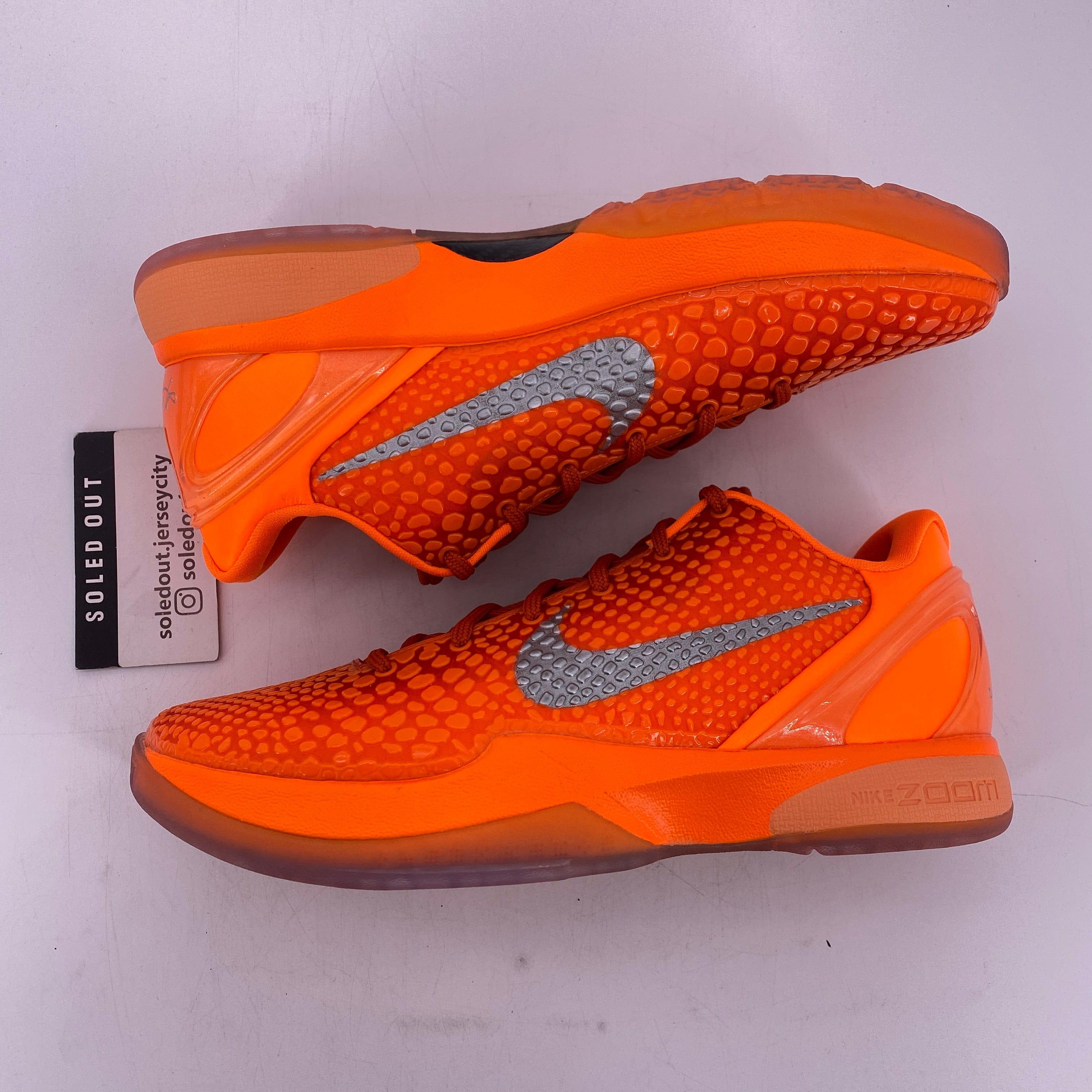 Nike Kobe 6 Protro Total Orange 2025 New Size 8.5