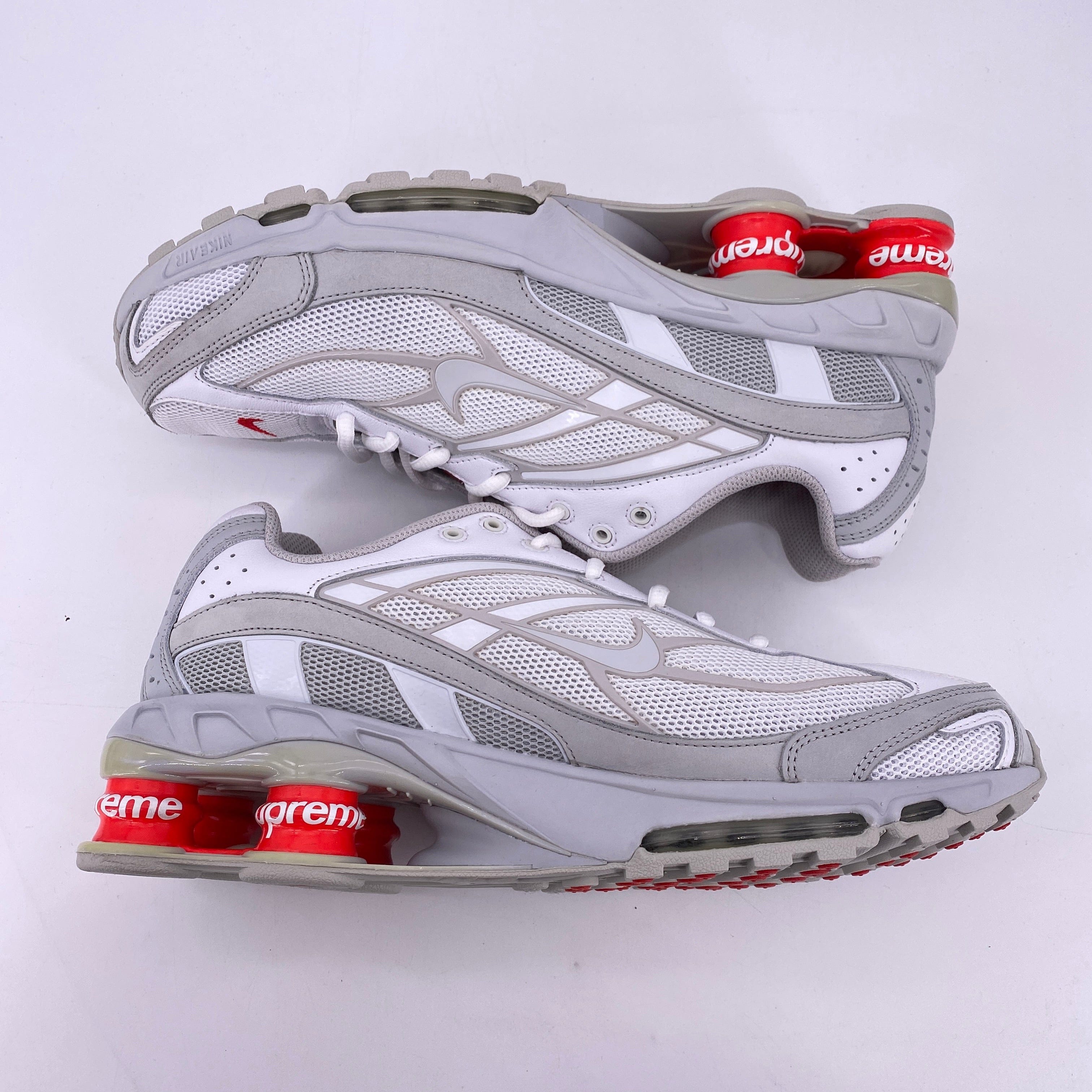 Nike Shox Ride 2 SP Supreme White 2022 New (Cond) Size 9.5