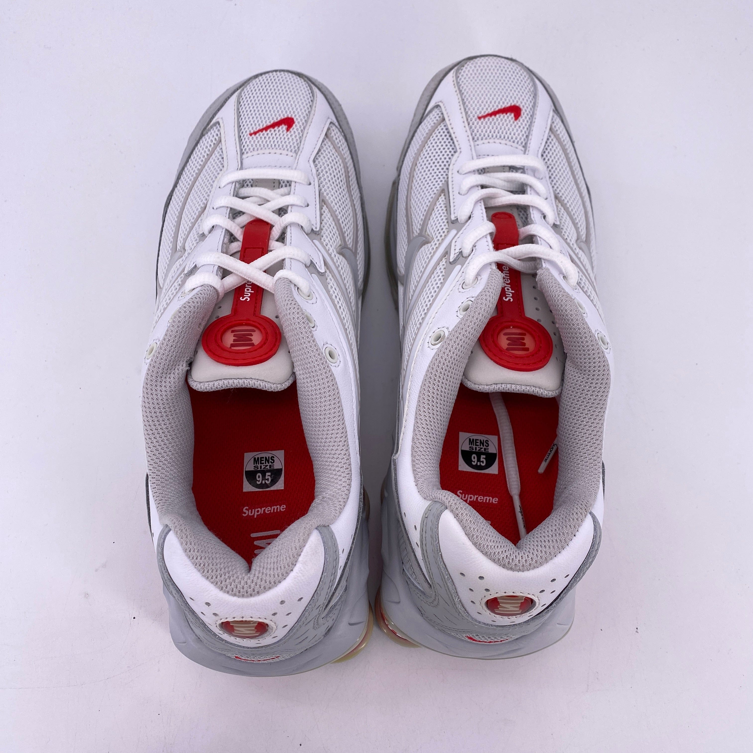 Nike Shox Ride 2 SP Supreme White 2022 New (Cond) Size 9.5
