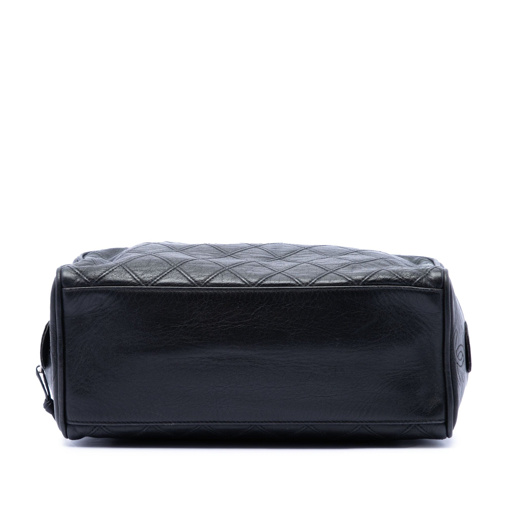Chanel Quilted Lambskin Cosmetic Pouch