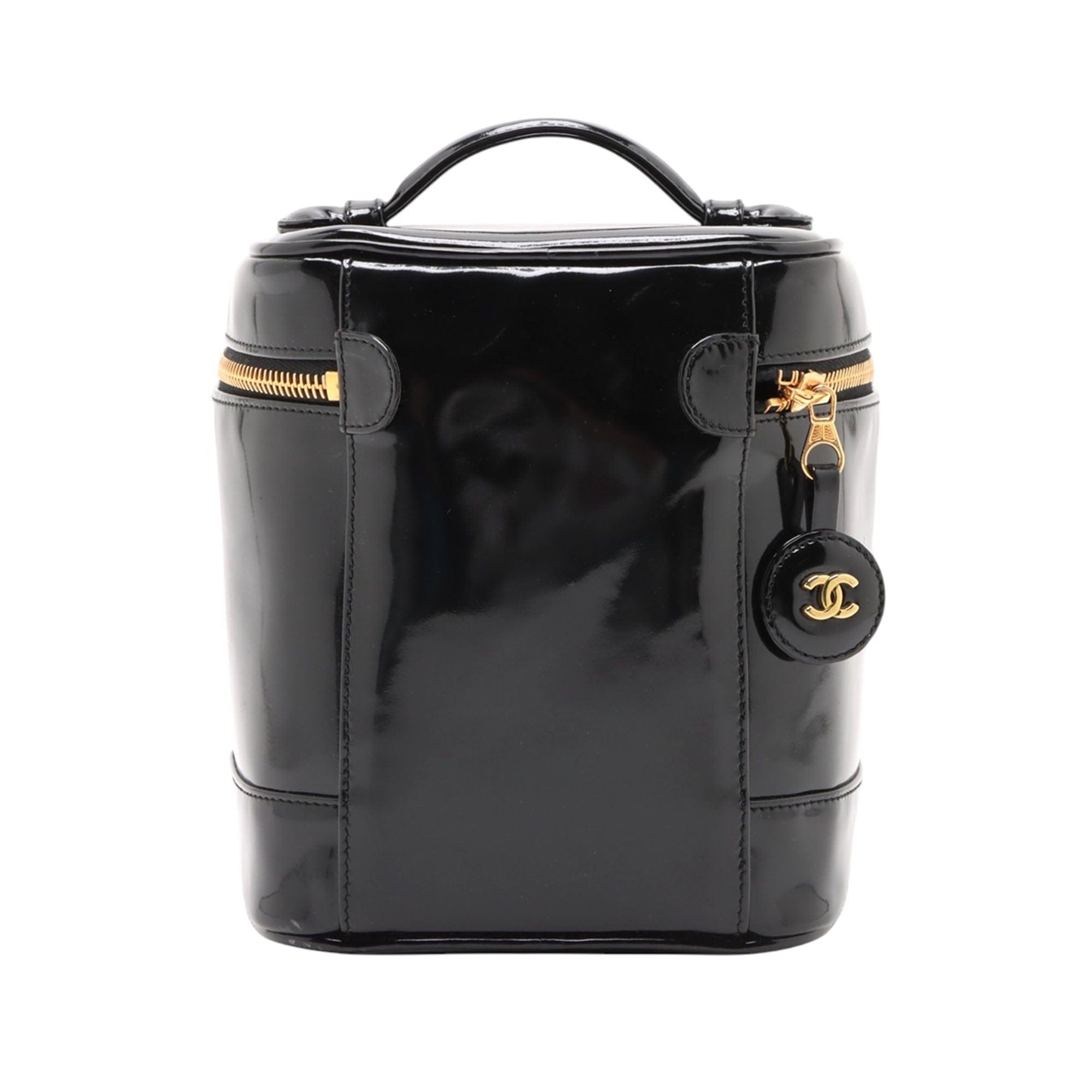 Chanel CC Patent Vanity Bag