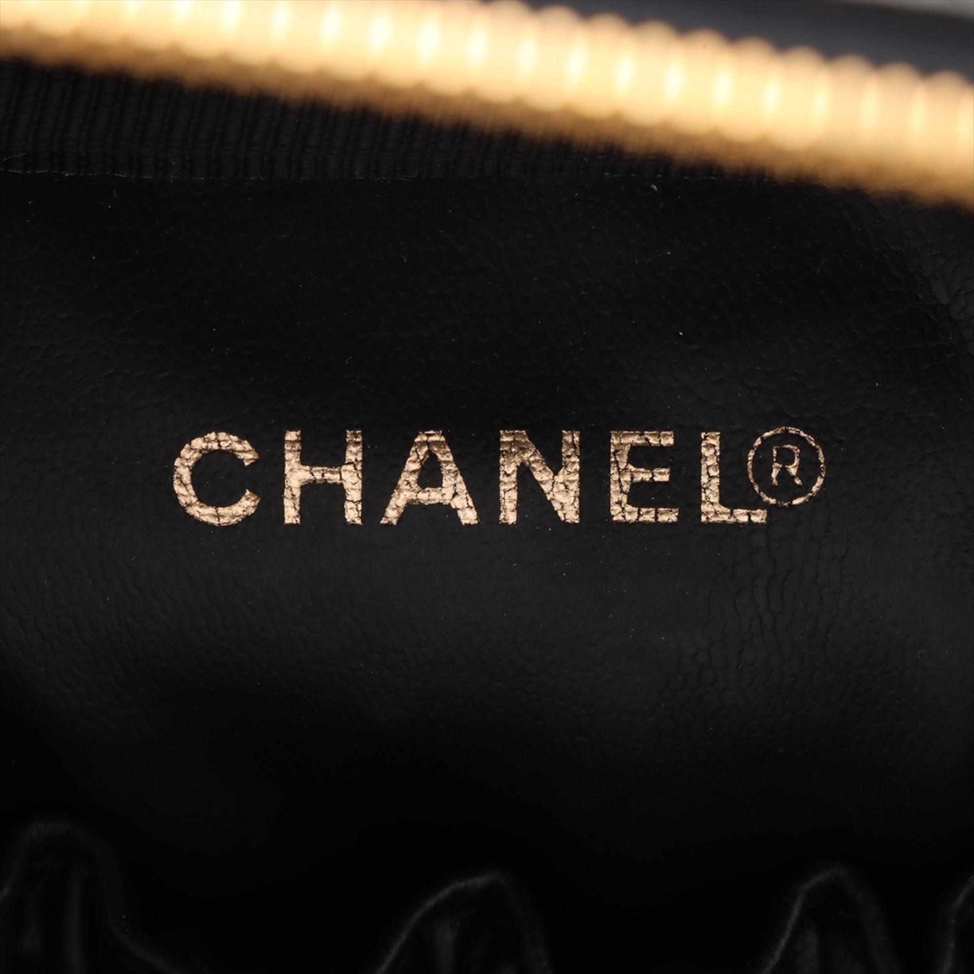 Chanel CC Patent Vanity Bag