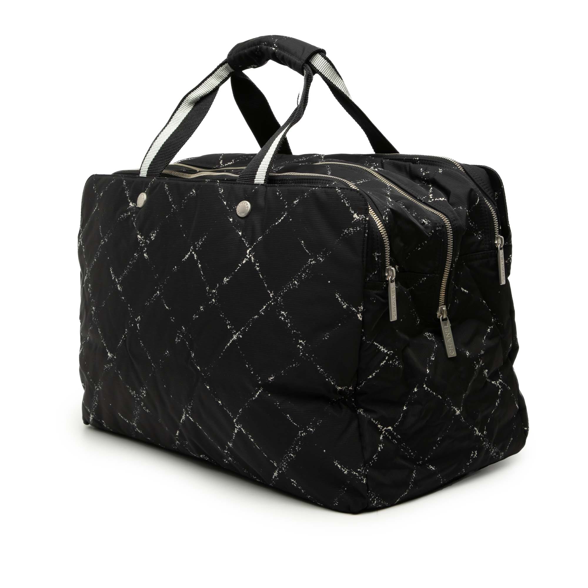 Chanel Old Travel Line Nylon Travel Bag