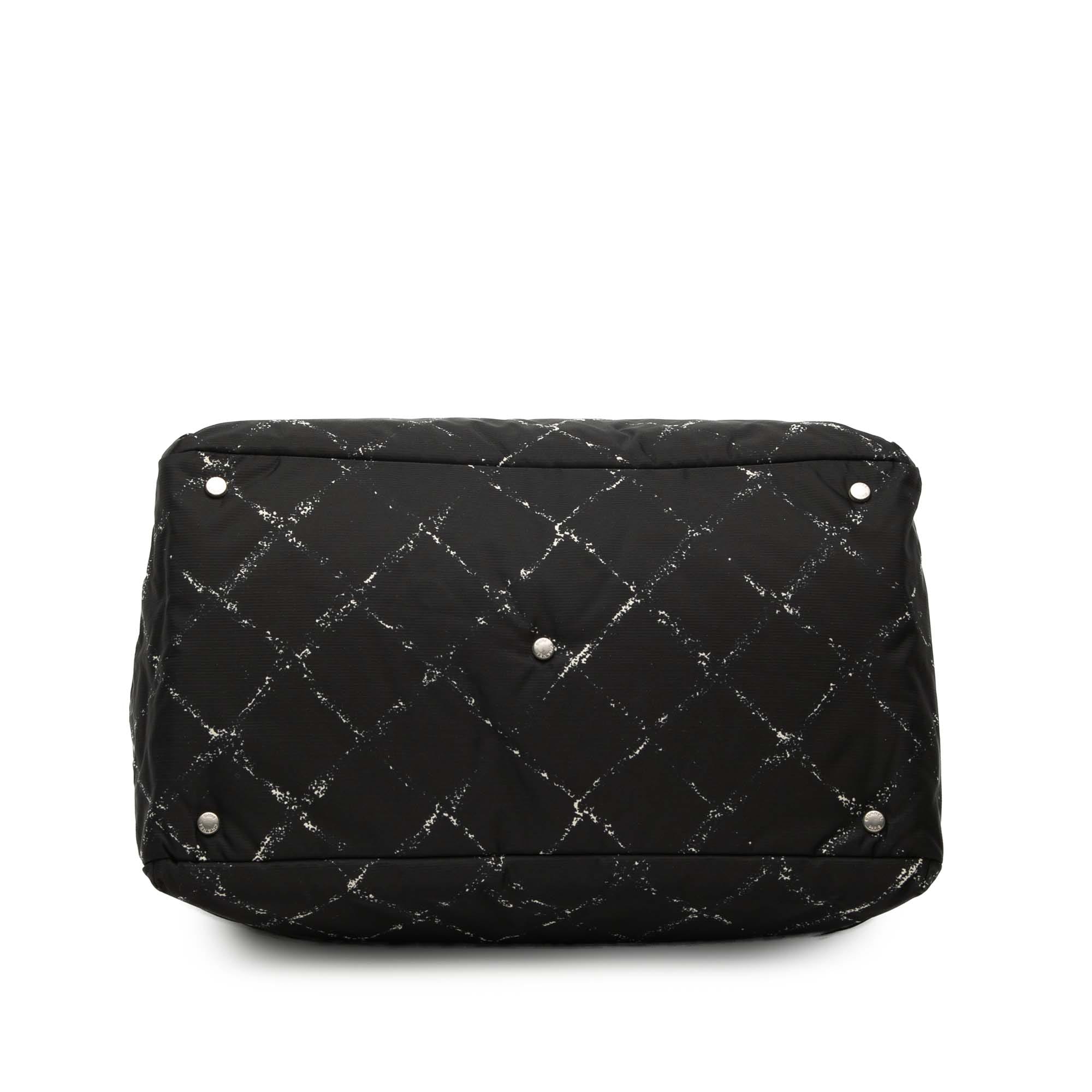 Chanel Old Travel Line Nylon Travel Bag
