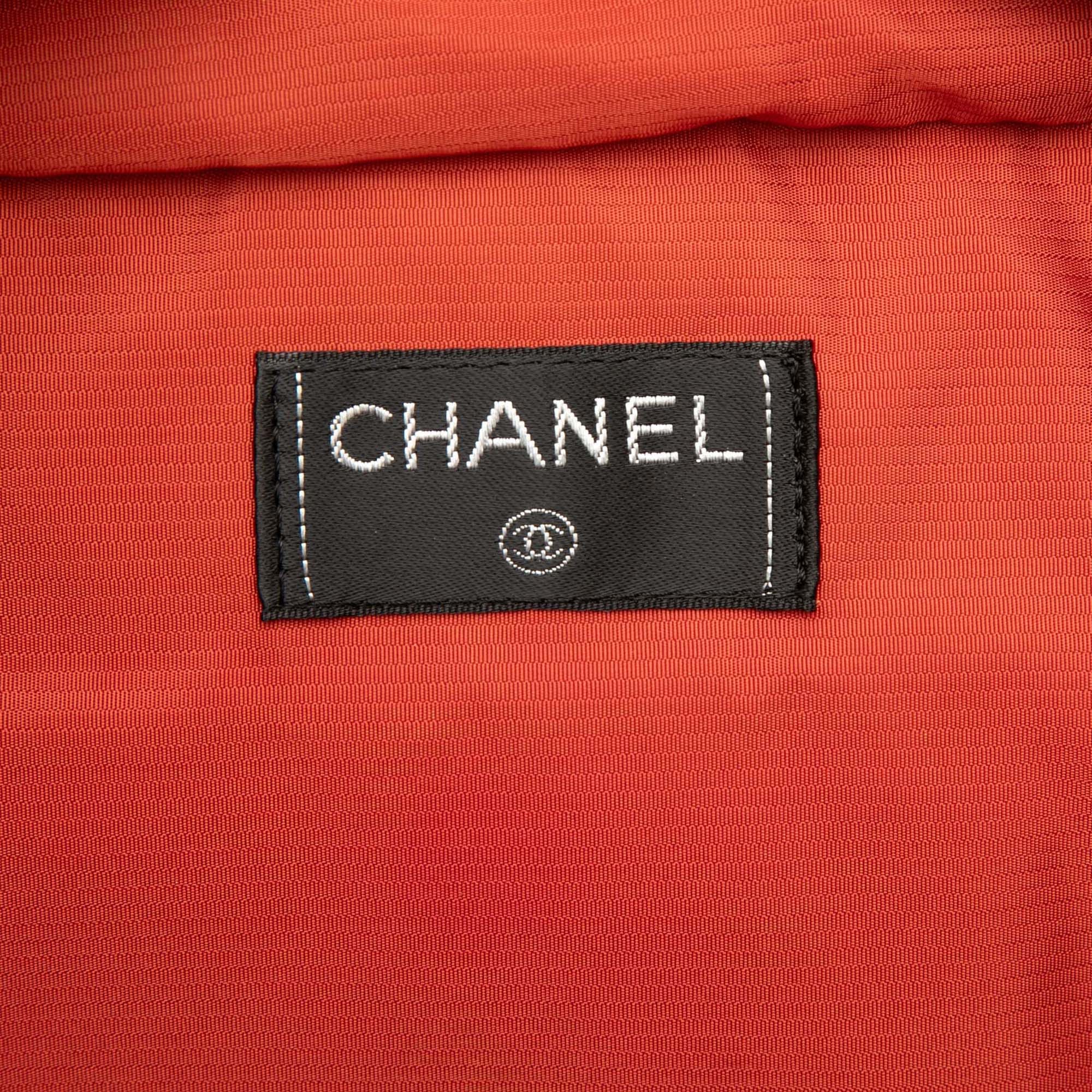 Chanel Old Travel Line Nylon Travel Bag