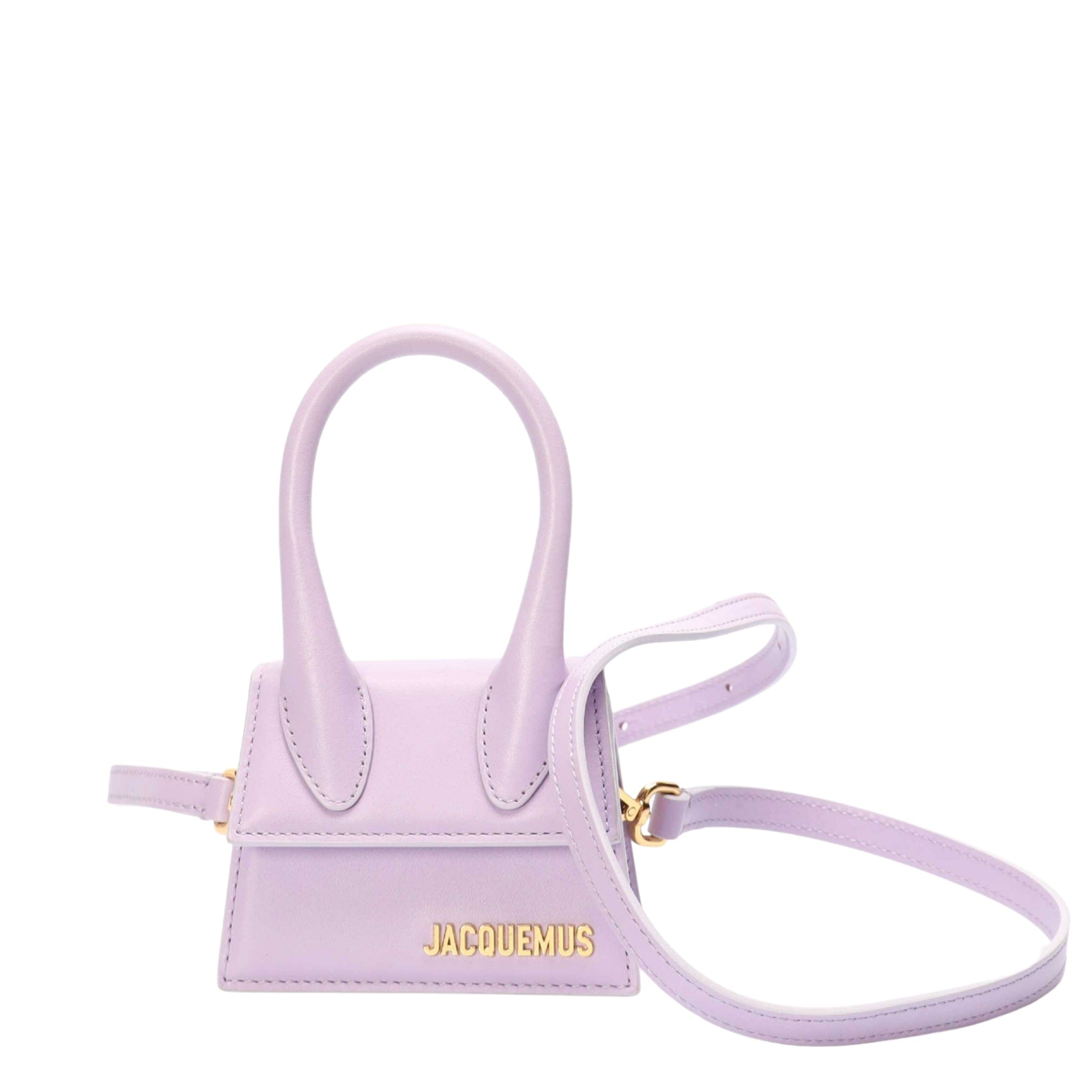 Jacquemus Le Chiquito Moyen Lilac Crossbody Bag