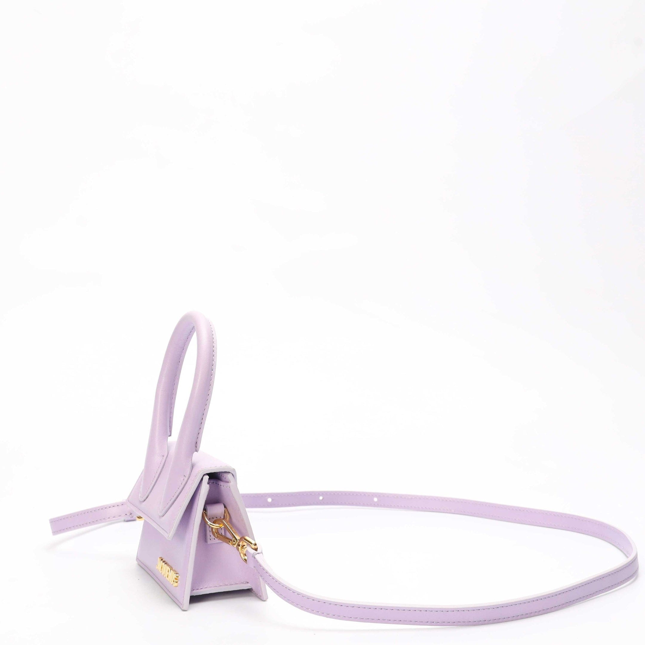 Jacquemus Le Chiquito Moyen Lilac Crossbody Bag