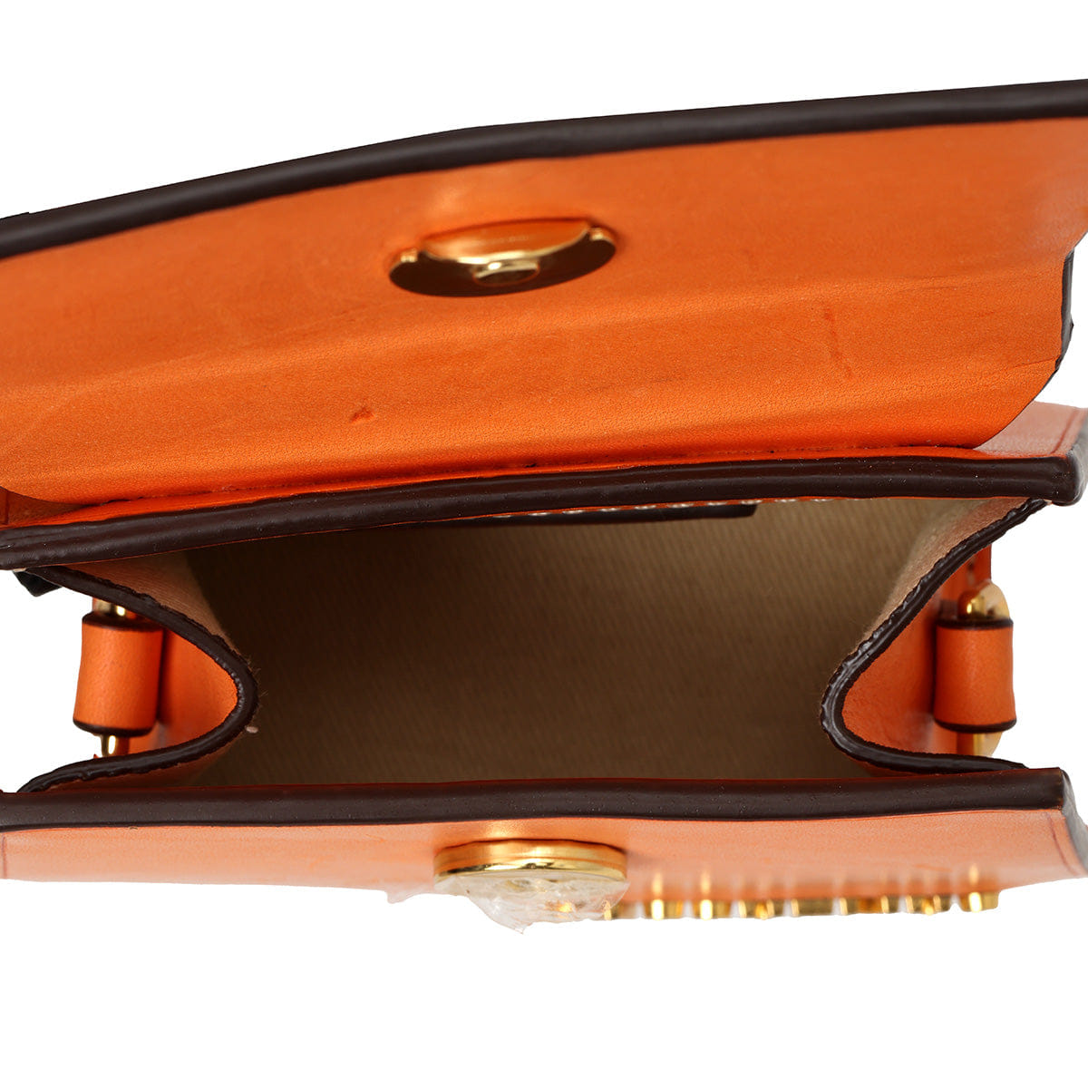 Jacquemus Le Chiquito Orange Crossbody Bag