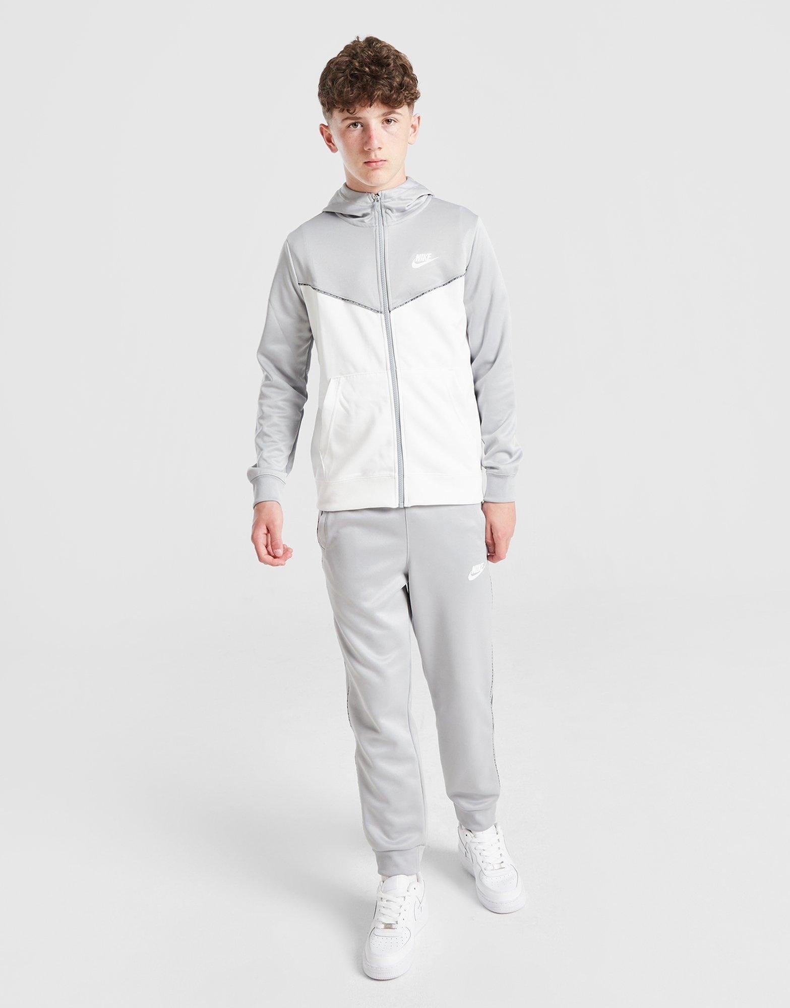 Nike Tape Poly Full Zip Hoodie Junior's