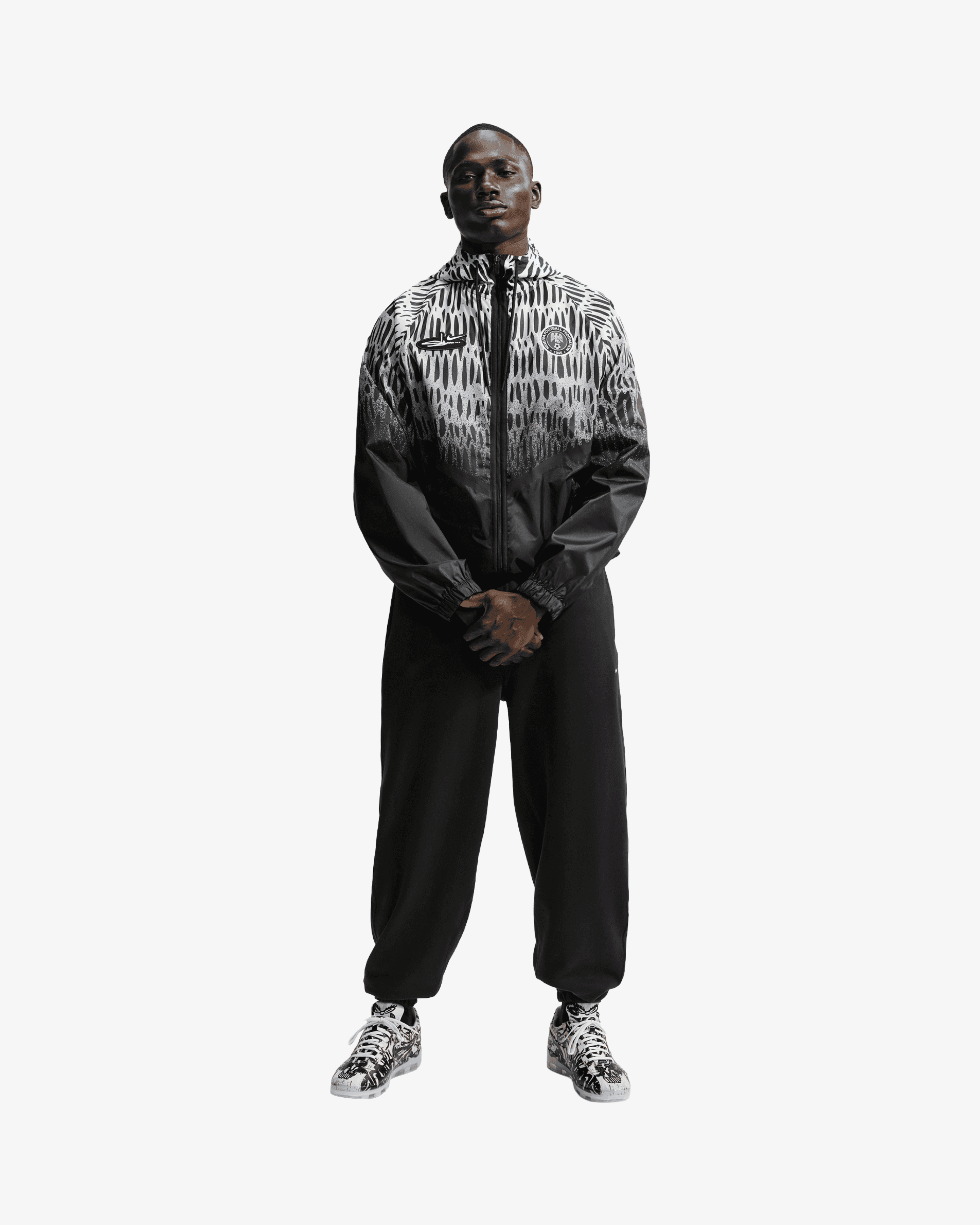 Nike - Men's Slawn Nigeria Anthem Jacket - (IH1626 - 010)