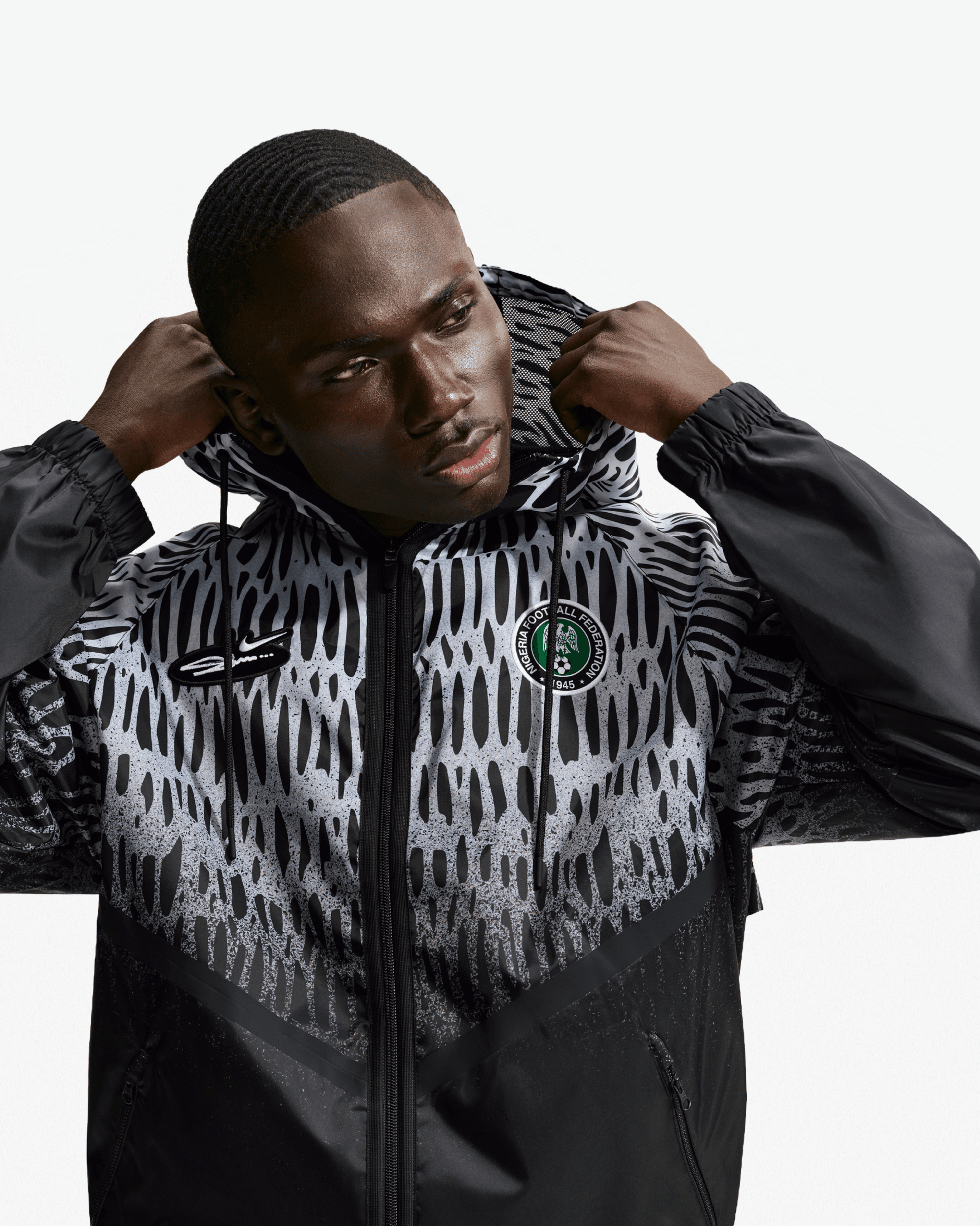Nike - Men's Slawn Nigeria Anthem Jacket - (IH1626 - 010)