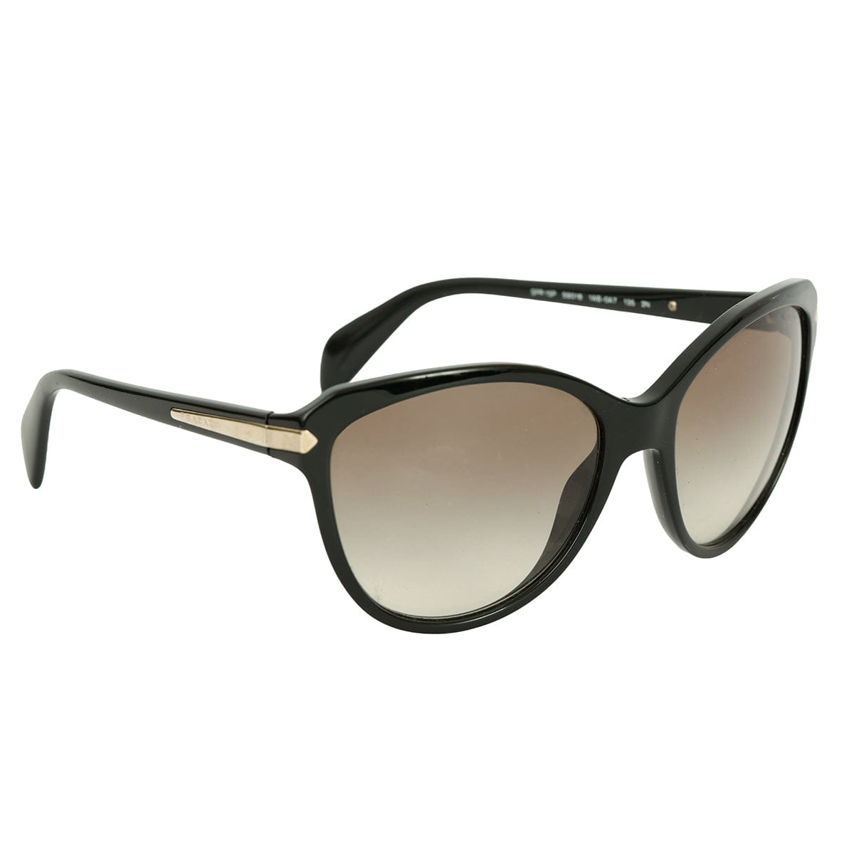 PRADA BLACK CAT EYE SUNGLASSES