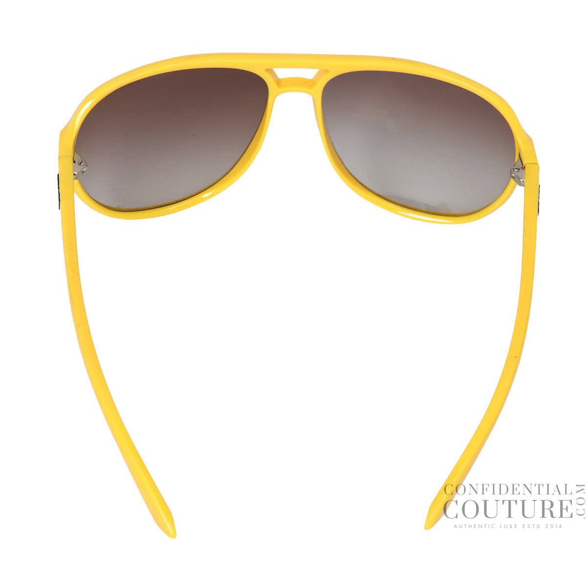 Prada SPR 09 Yellow Frame Aviators