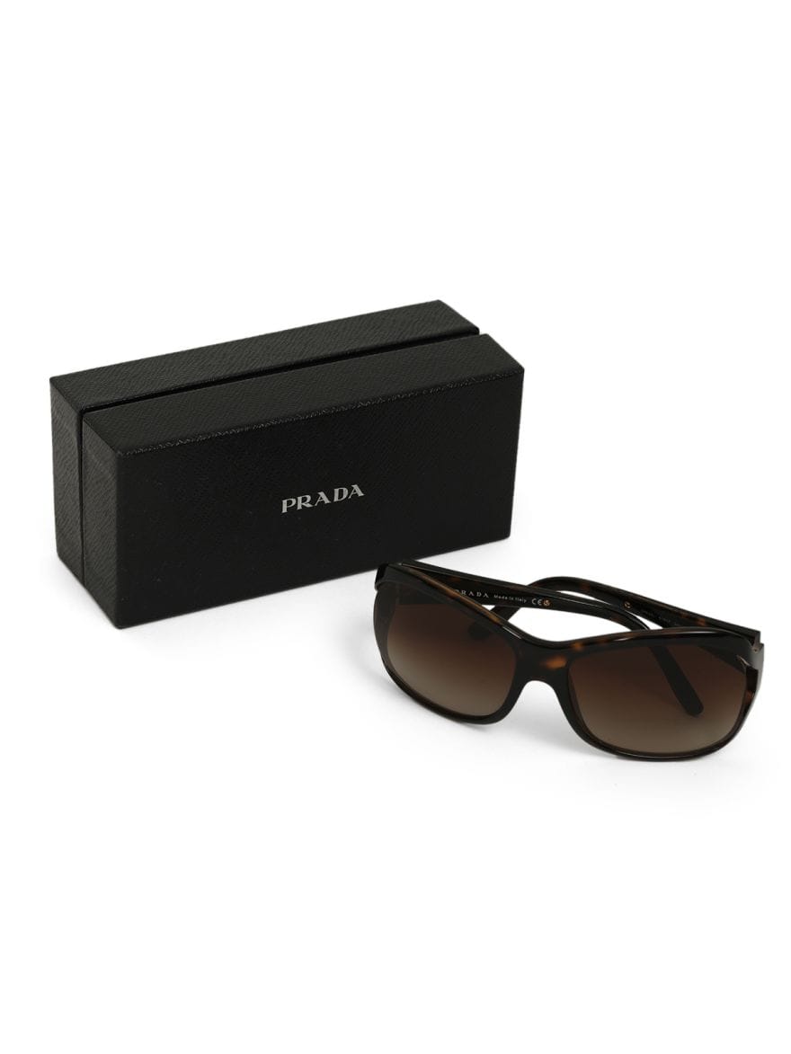 Prada SPR05L 61O17 2AU - 6S1 125 3N Women Sunglasses Oversize