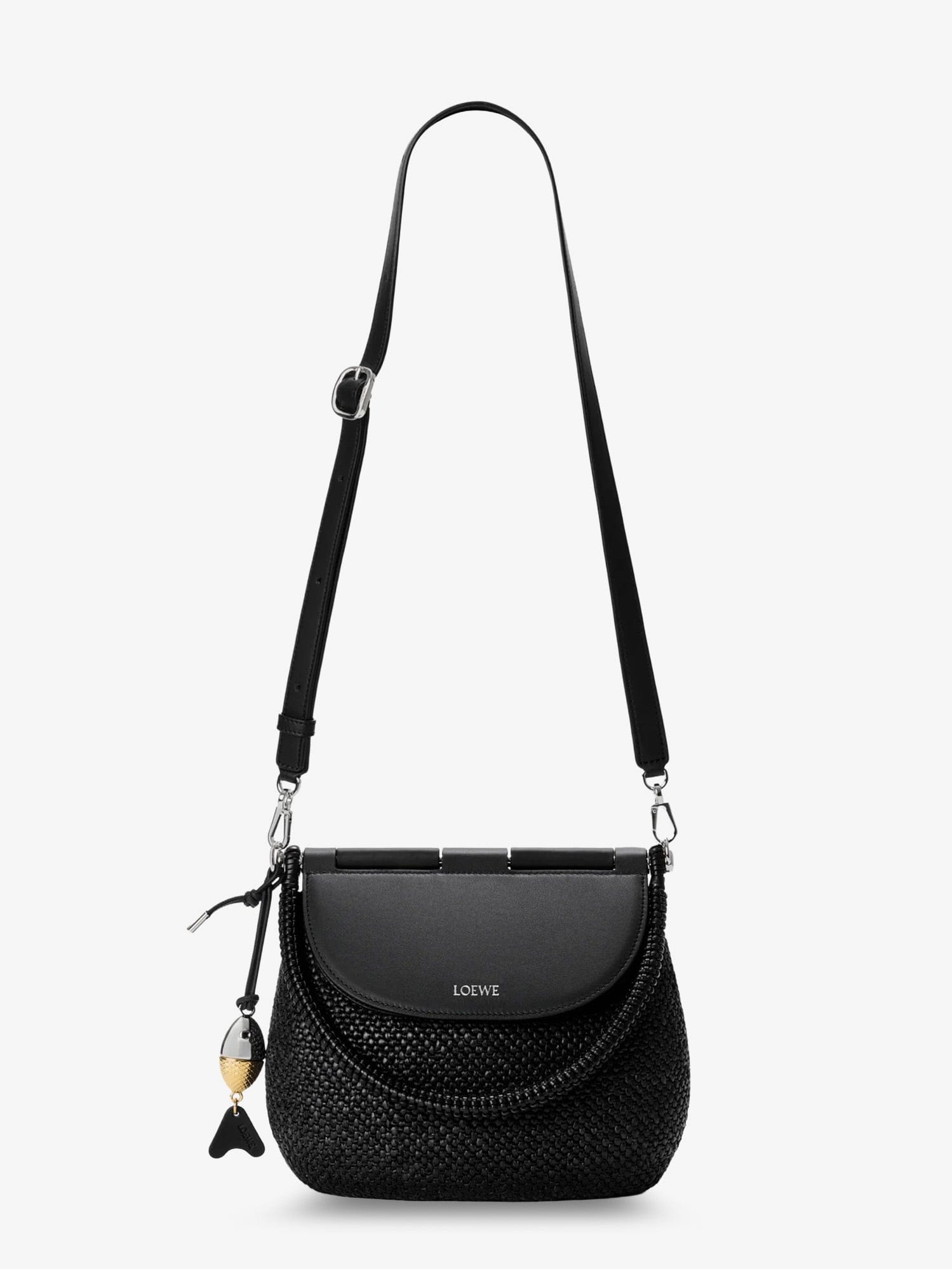 Loewe Paula's Ibiza - Pescador raffia and leather handbag