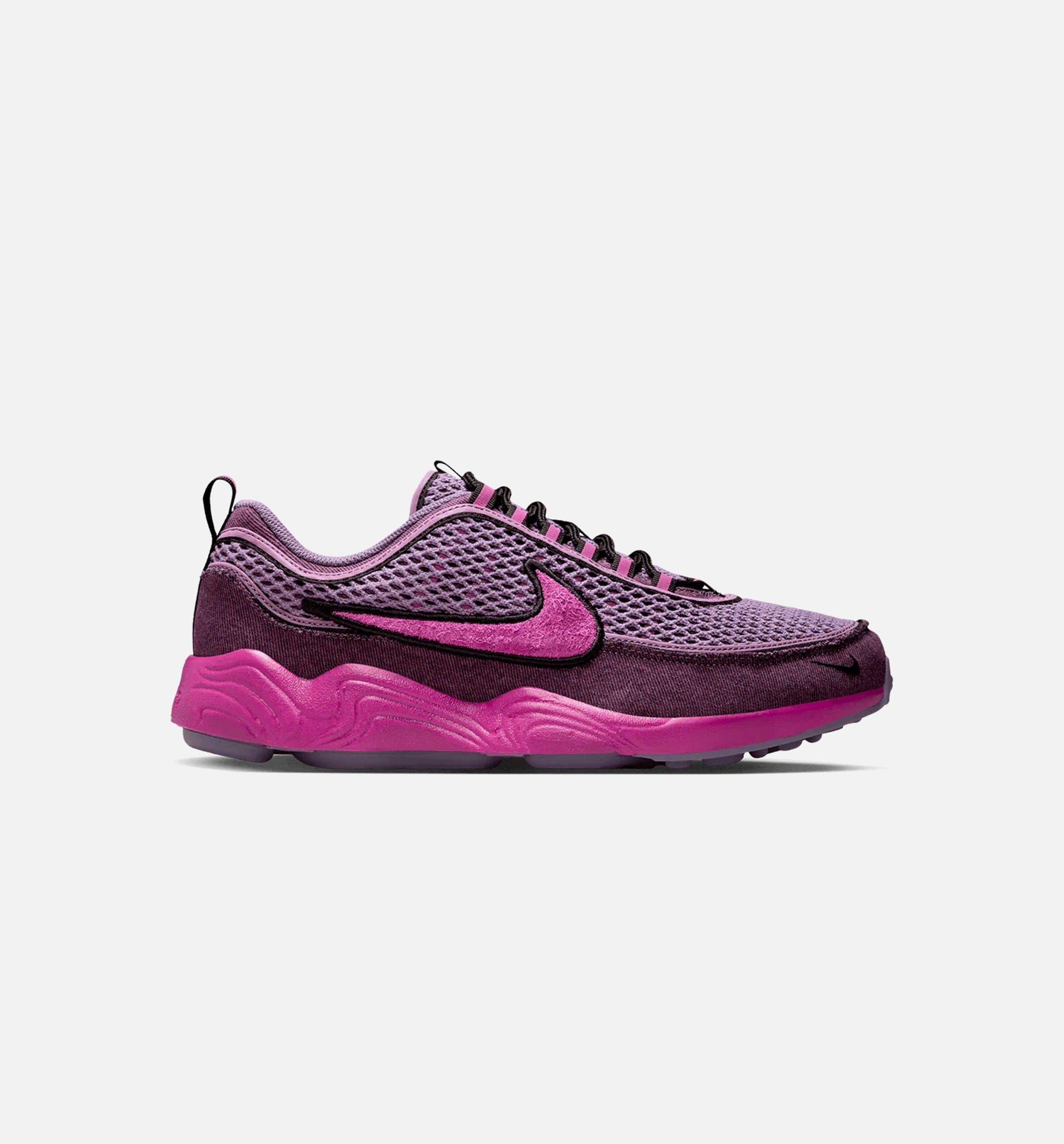 Nike Air Zoom Spiridon Premium Mens Lifestyle Shoe - Hot Fuchsia/Viotech/Black/Canyon Purple