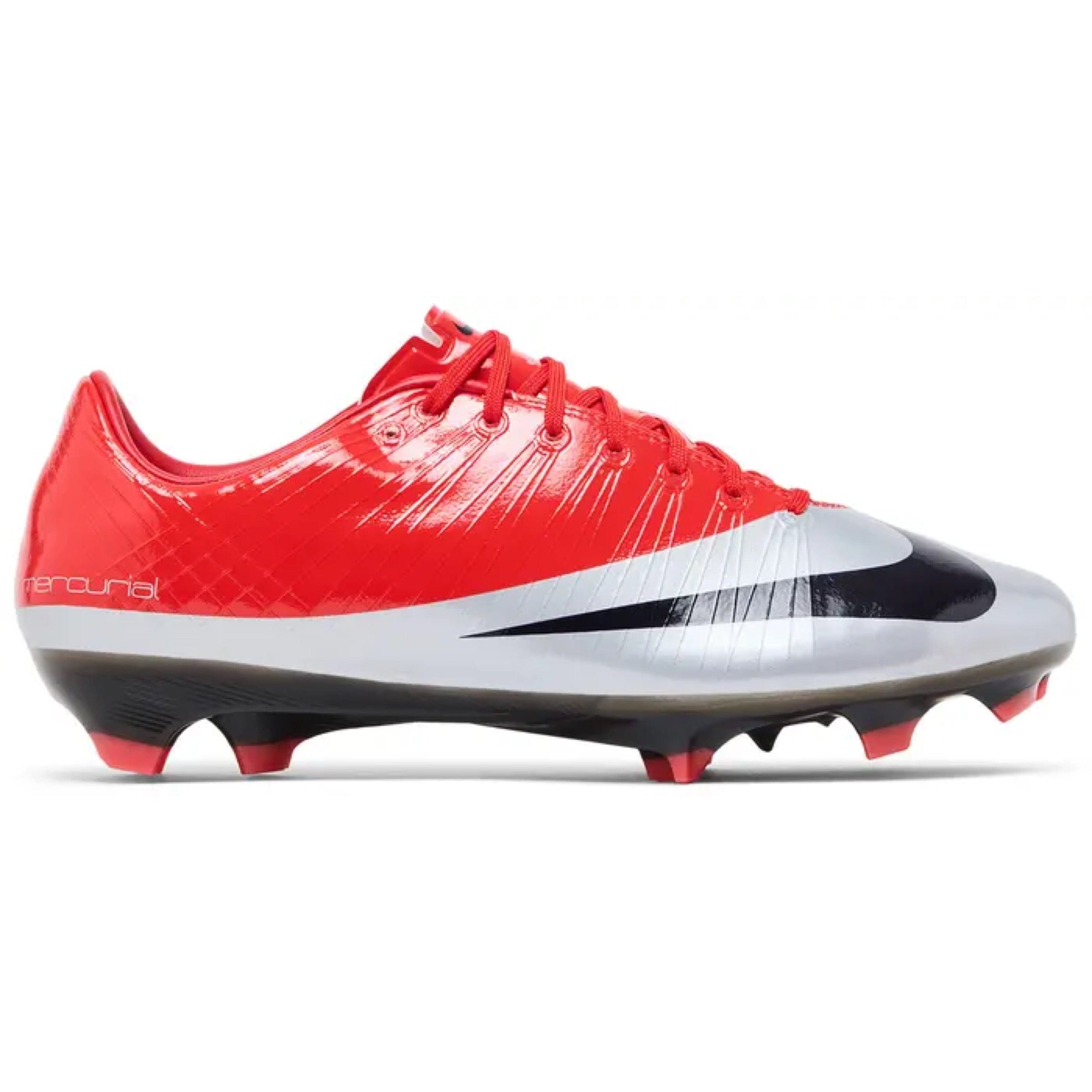 Nike Zoom Mercurial Vapor Superfly 1 RGN FG SE CR7 Max Orange Metallic Silver