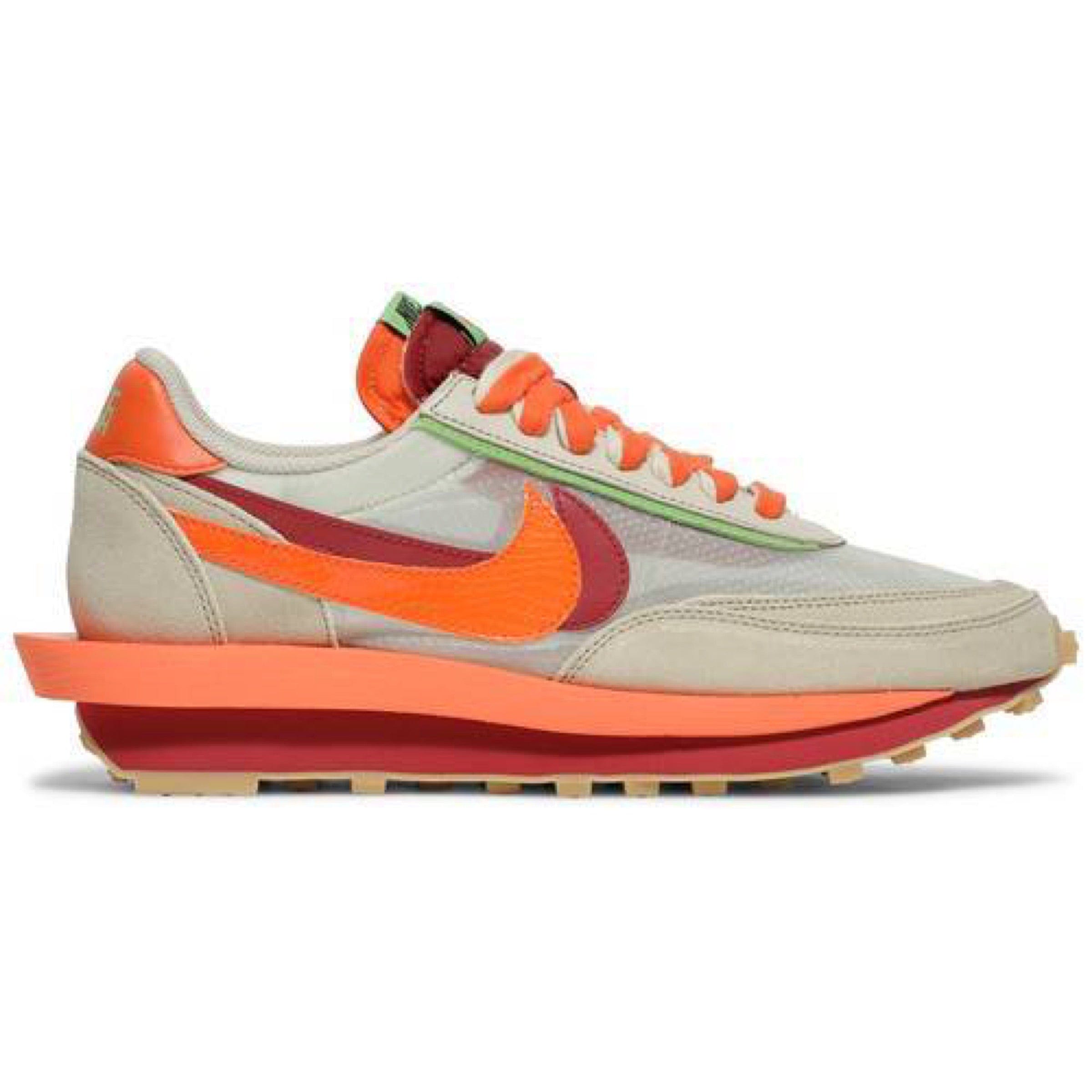 Nike Sacai x Nike LD Waffle CLOT Net Orange Blaze