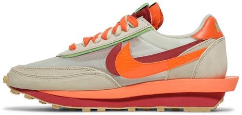 Nike Sacai x Nike LD Waffle CLOT Net Orange Blaze