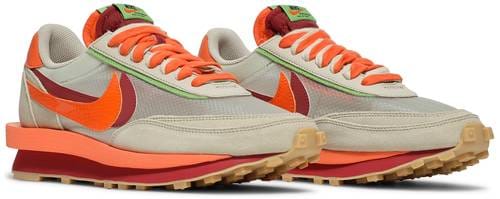 Nike Sacai x Nike LD Waffle CLOT Net Orange Blaze