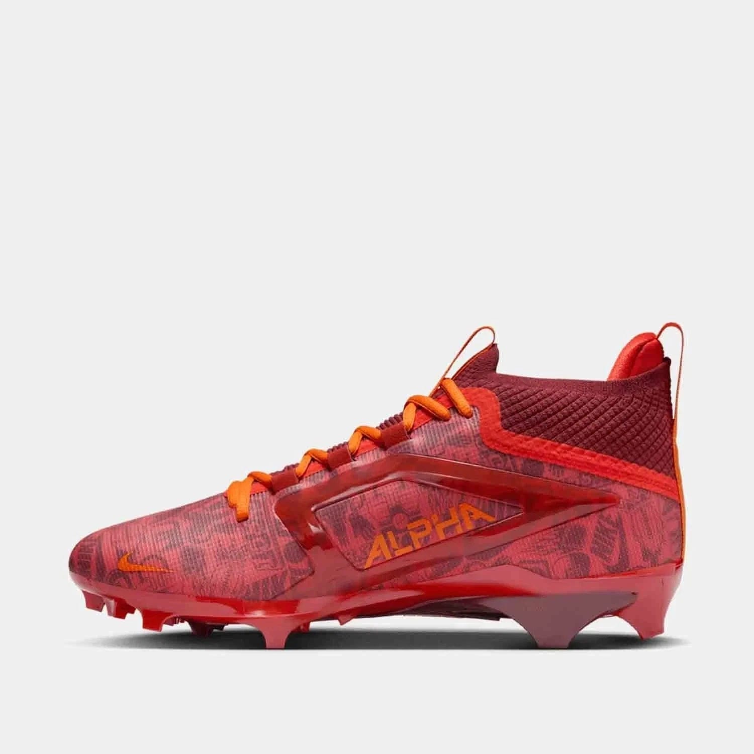 Nike Alpha MenaceElite NRG FQ4046 - 600 Men's Red Football Cleats RHS8960