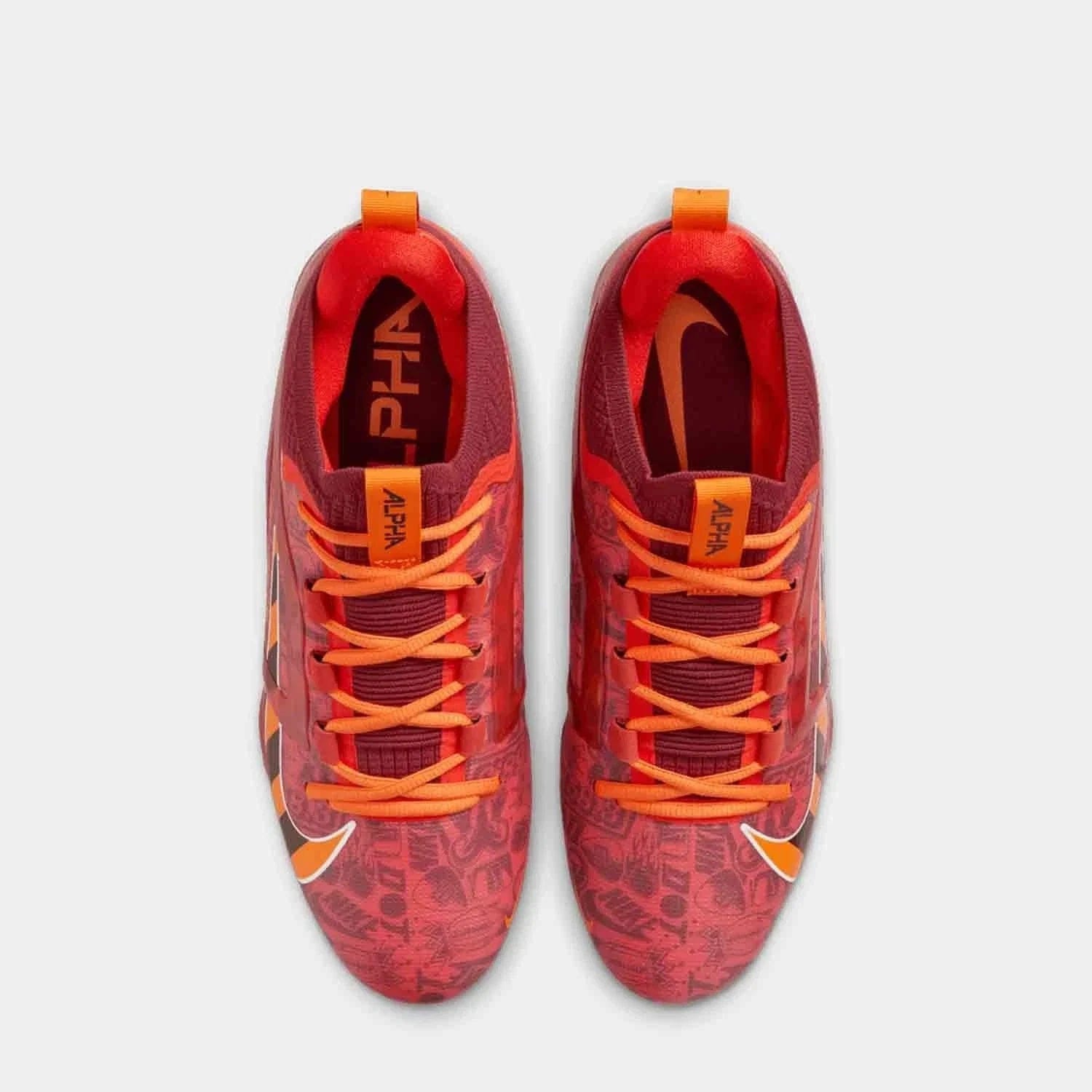 Nike Alpha MenaceElite NRG FQ4046 - 600 Men's Red Football Cleats RHS8960