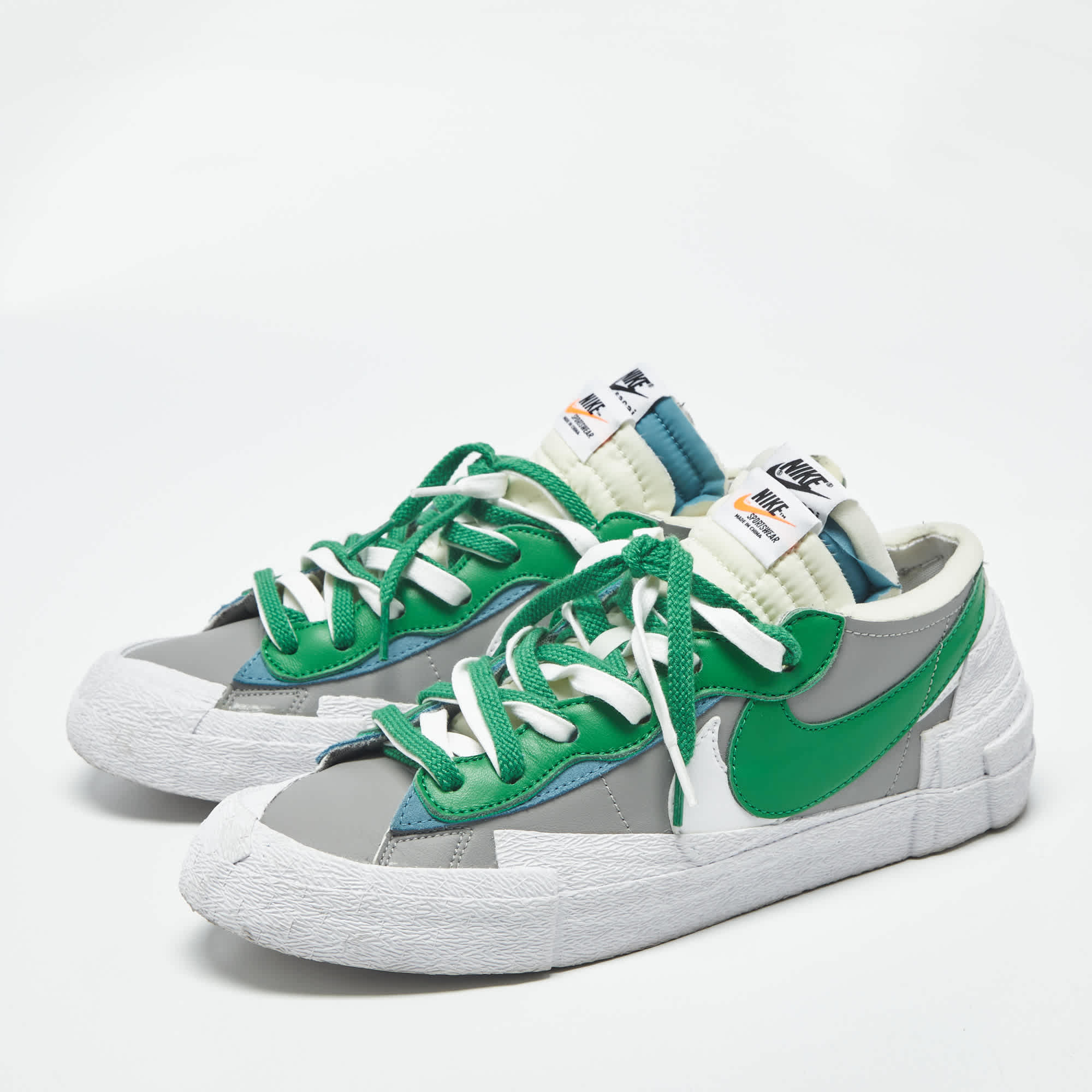 Nike x Sacai Blazer Medium Grey Classic Green