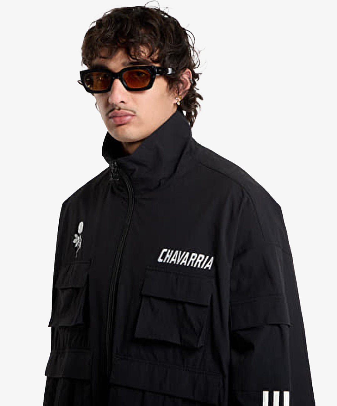 ADIDAS ORIGINALS | x CHAVARRIA CARGO JACKET { BLACK