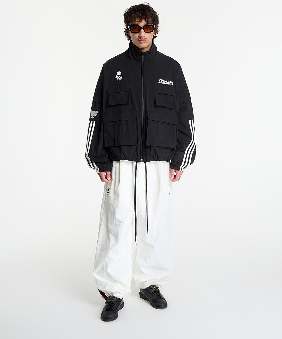 ADIDAS ORIGINALS | x CHAVARRIA CARGO JACKET { BLACK