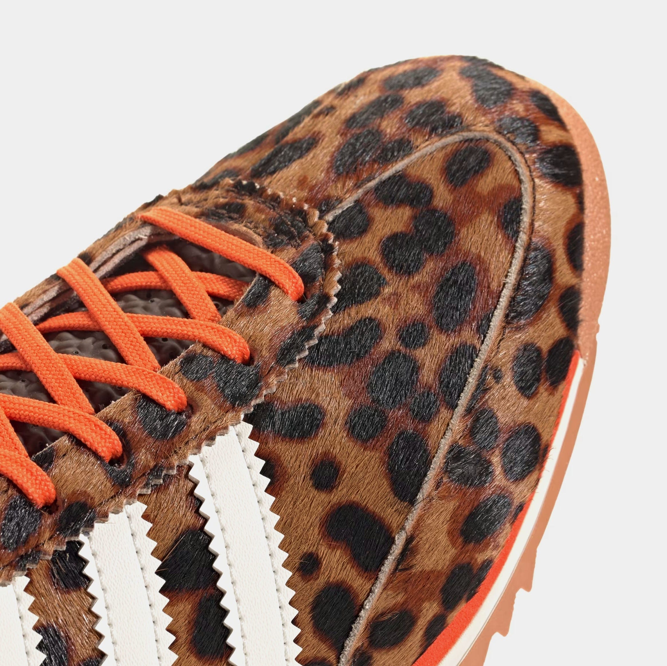 adidas SL 72 OG Cheetah Pack Womens Lifestyle Shoes (Dark Brown/Of White/Semi Impact Orange)