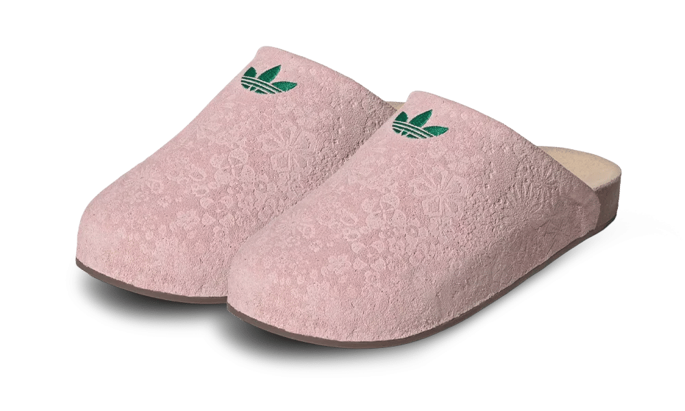 adidas Adimule Slides Liberty London Sandy Pink Green