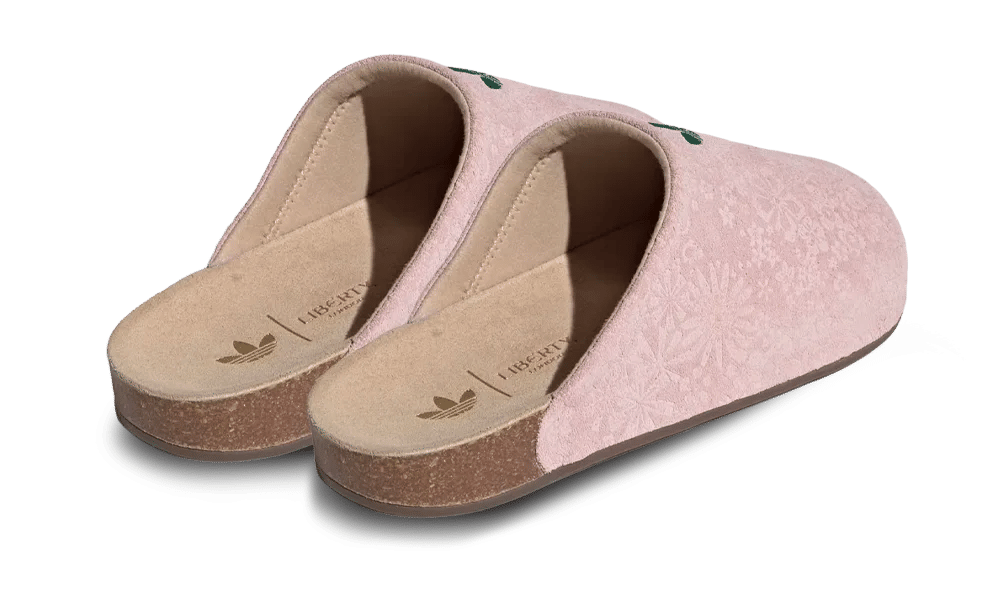adidas Adimule Slides Liberty London Sandy Pink Green