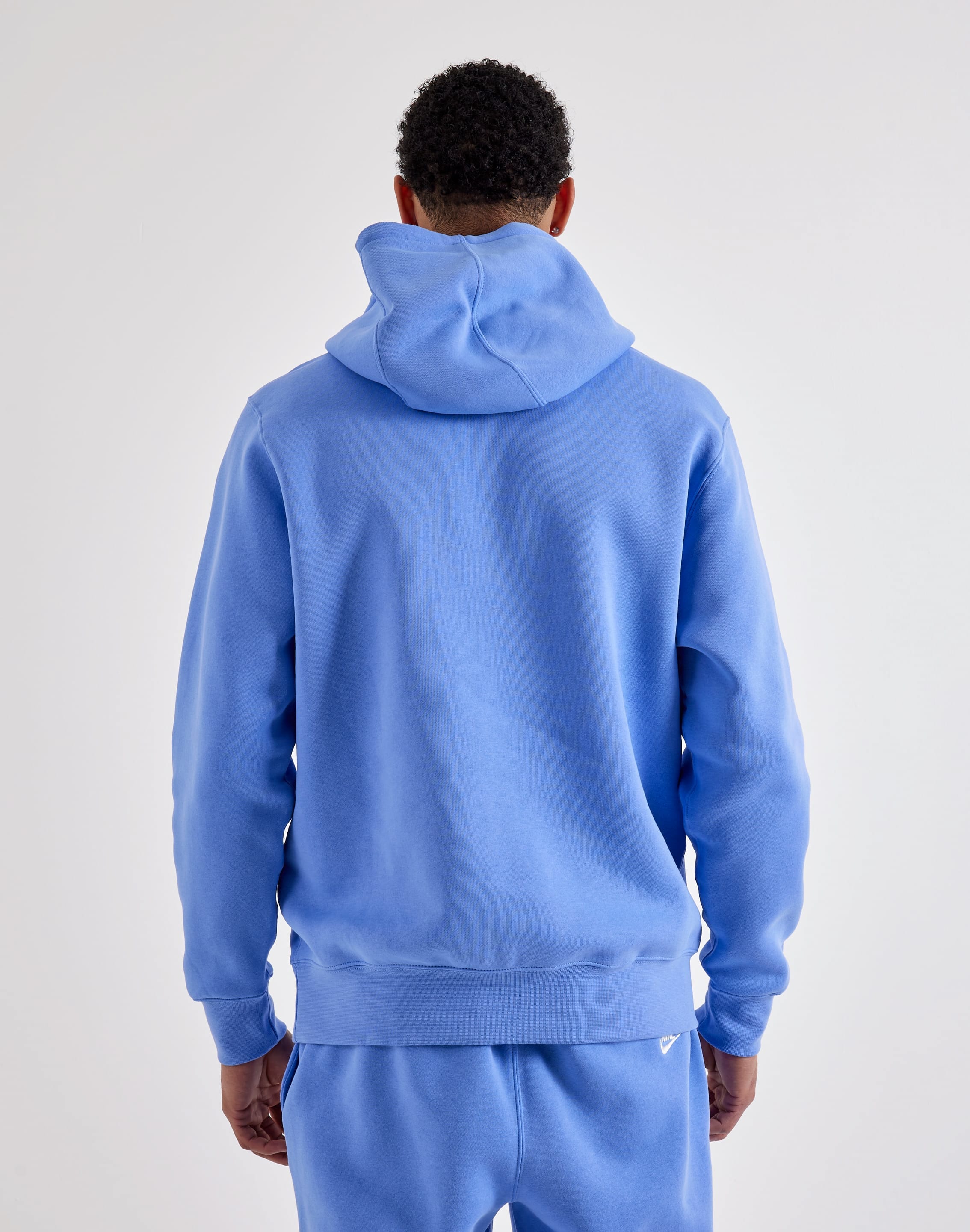 Nike Embroidered Swoosh Fleece Hoodie