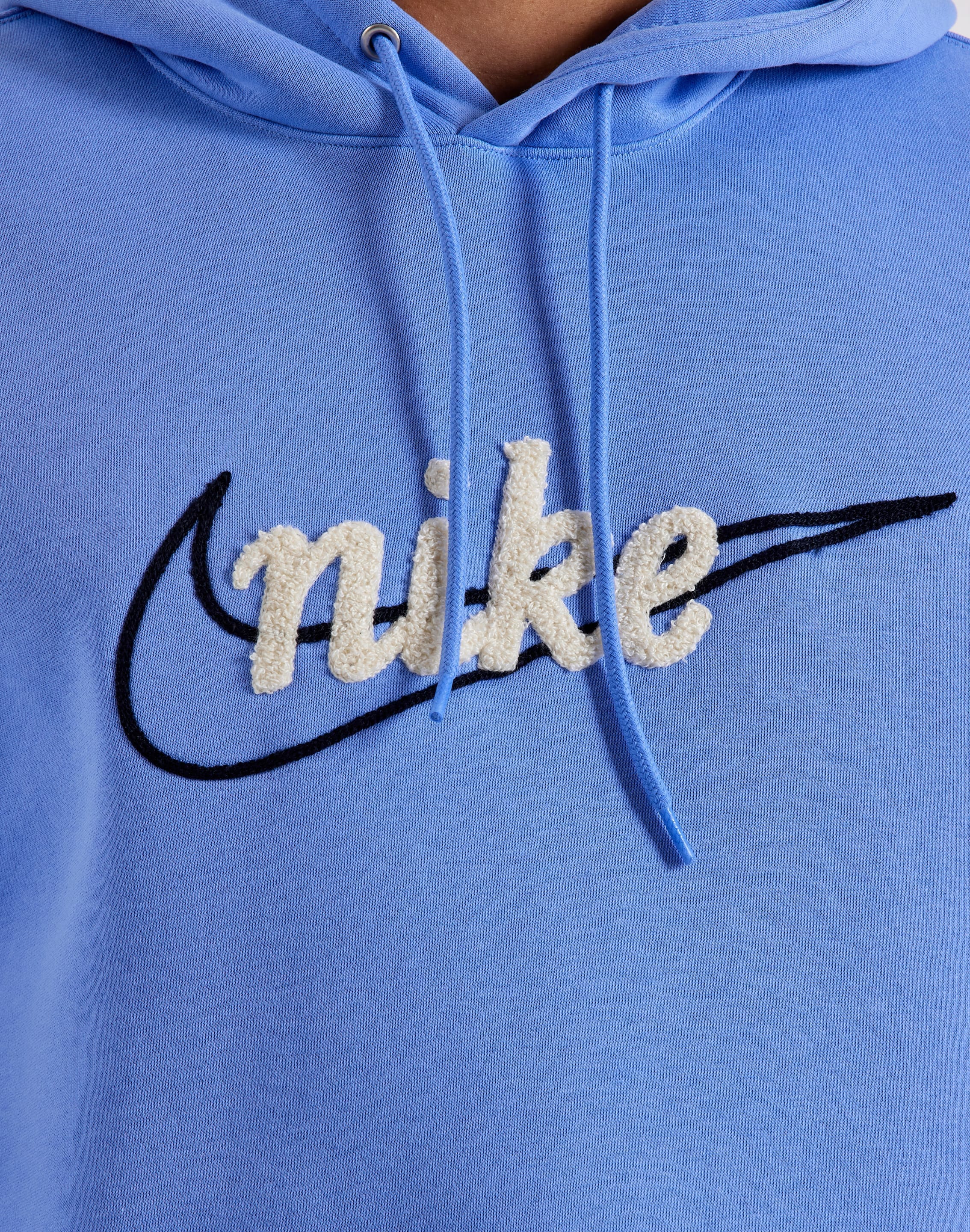 Nike Embroidered Swoosh Fleece Hoodie