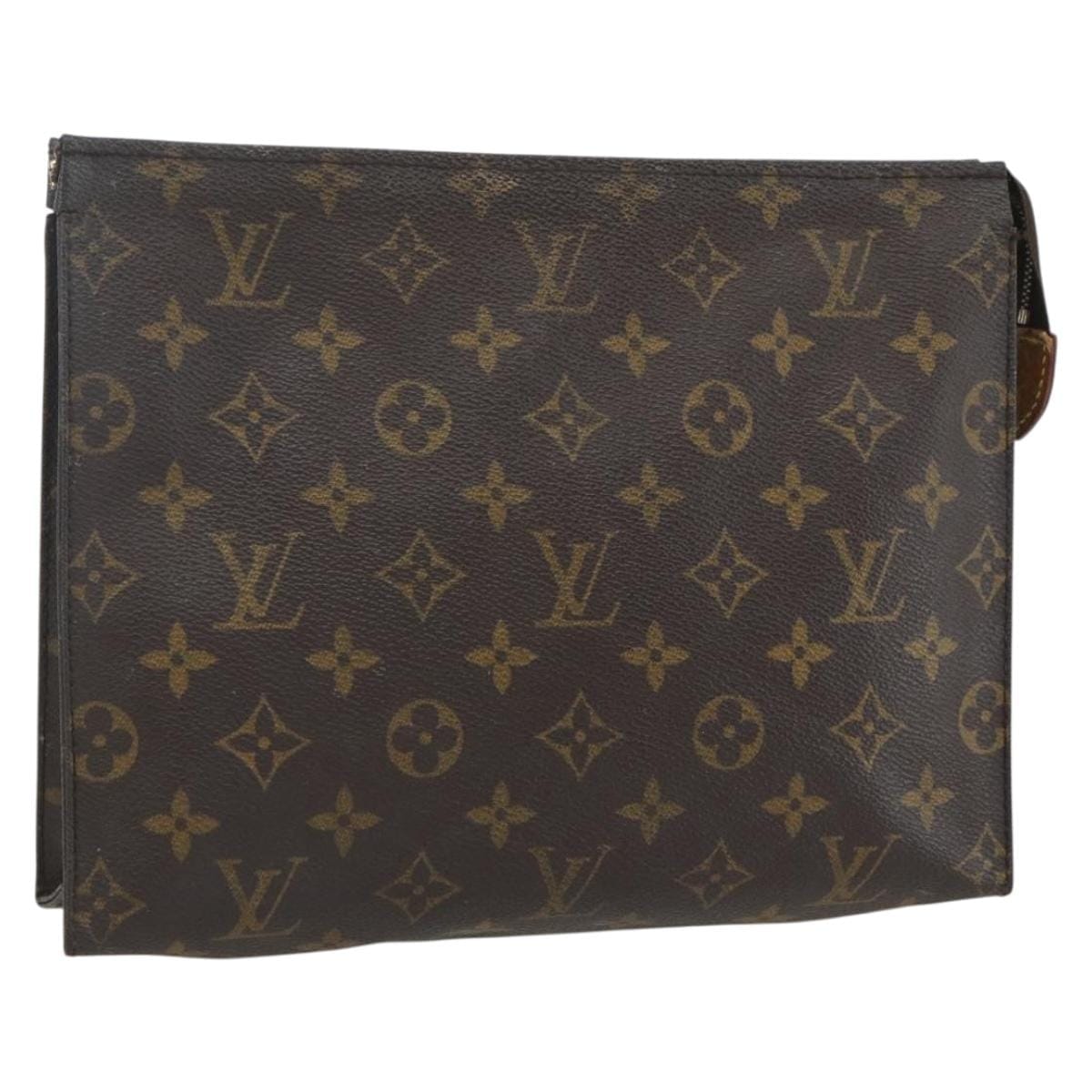 LOUIS VUITTON Monogram Poche Toilette 26 Pouch M47542 LV Auth ti3526 ti3526