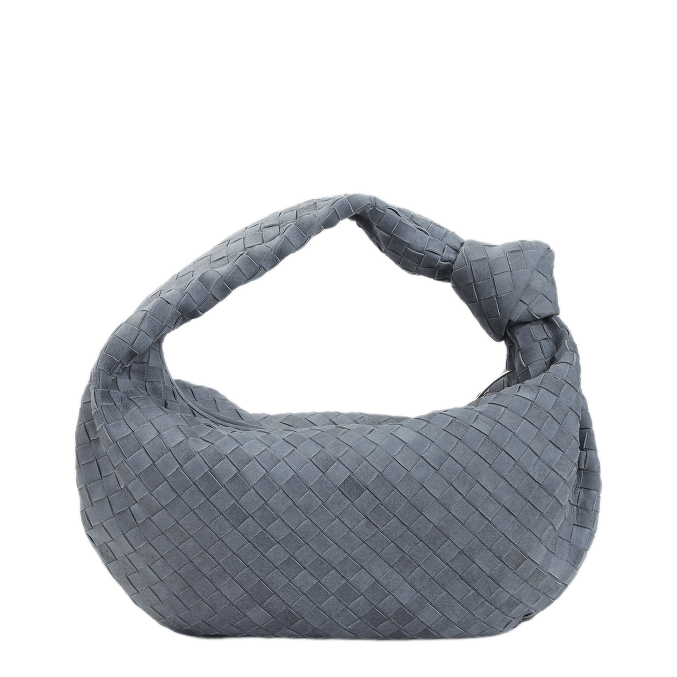 Bottega Veneta Lambskin Handbag - Cloudy Indigo