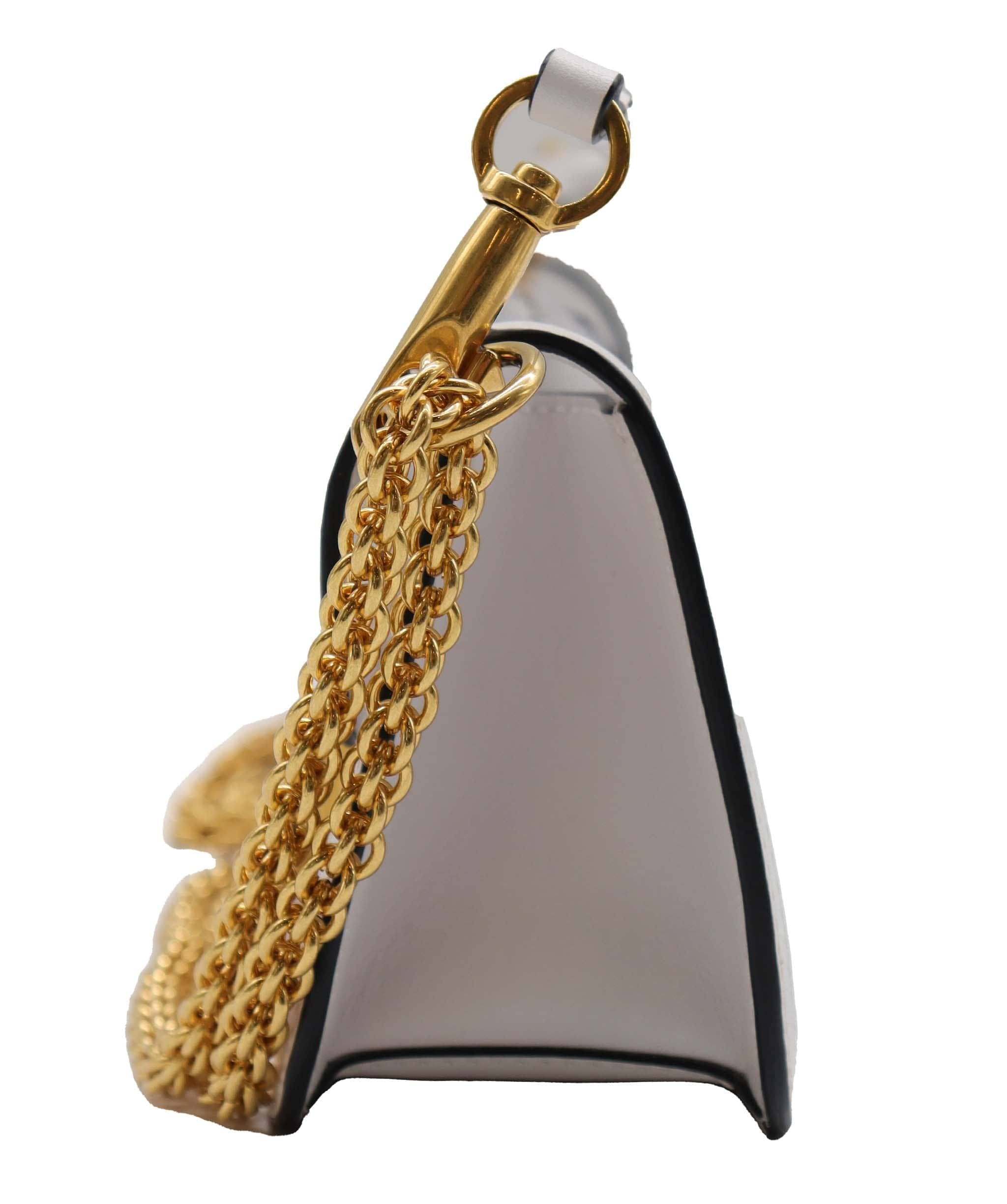 Valentino PVC V Bag Gold Hardware AGC3021